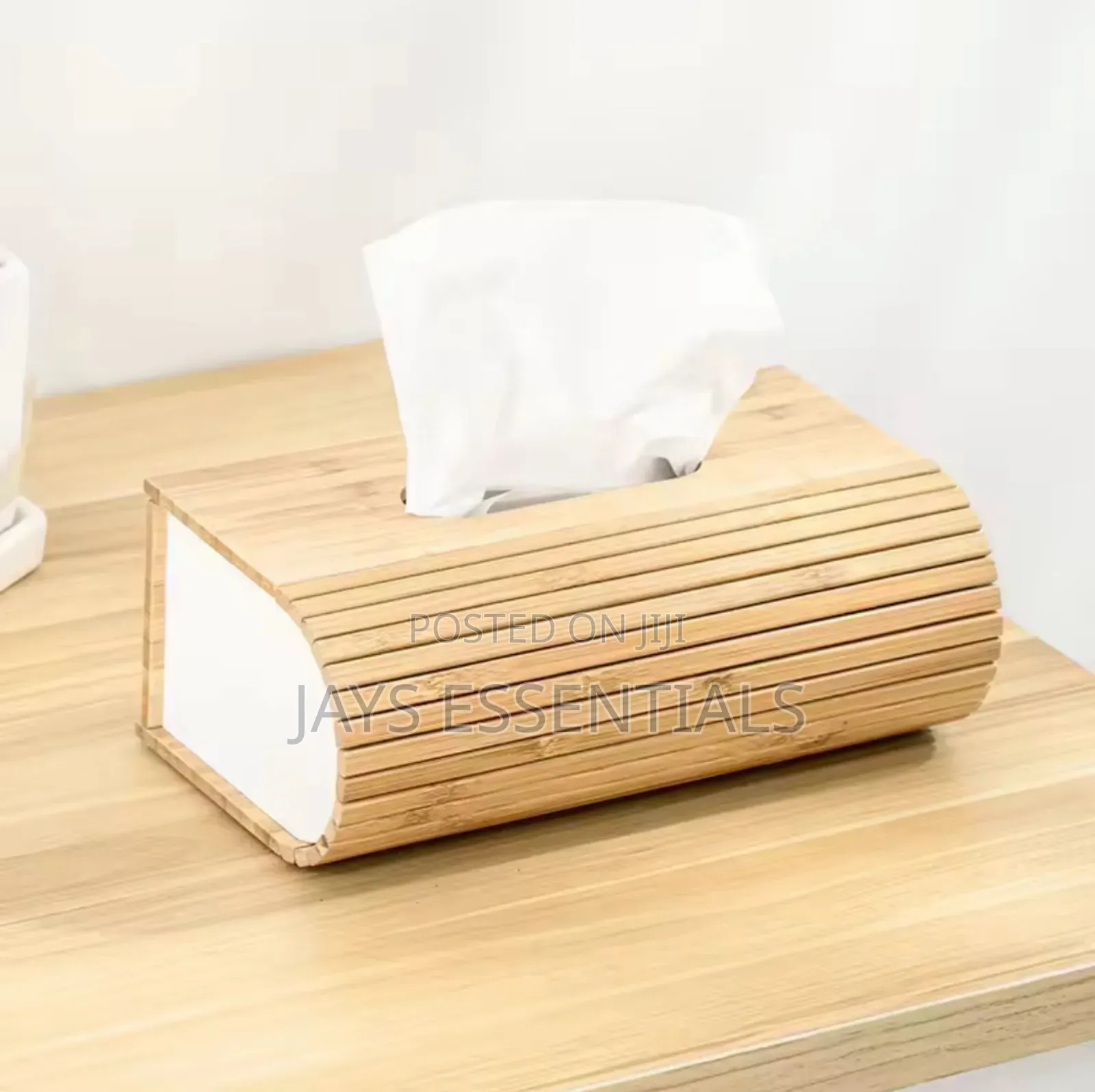 Wooden Bamboo Serviette Holder