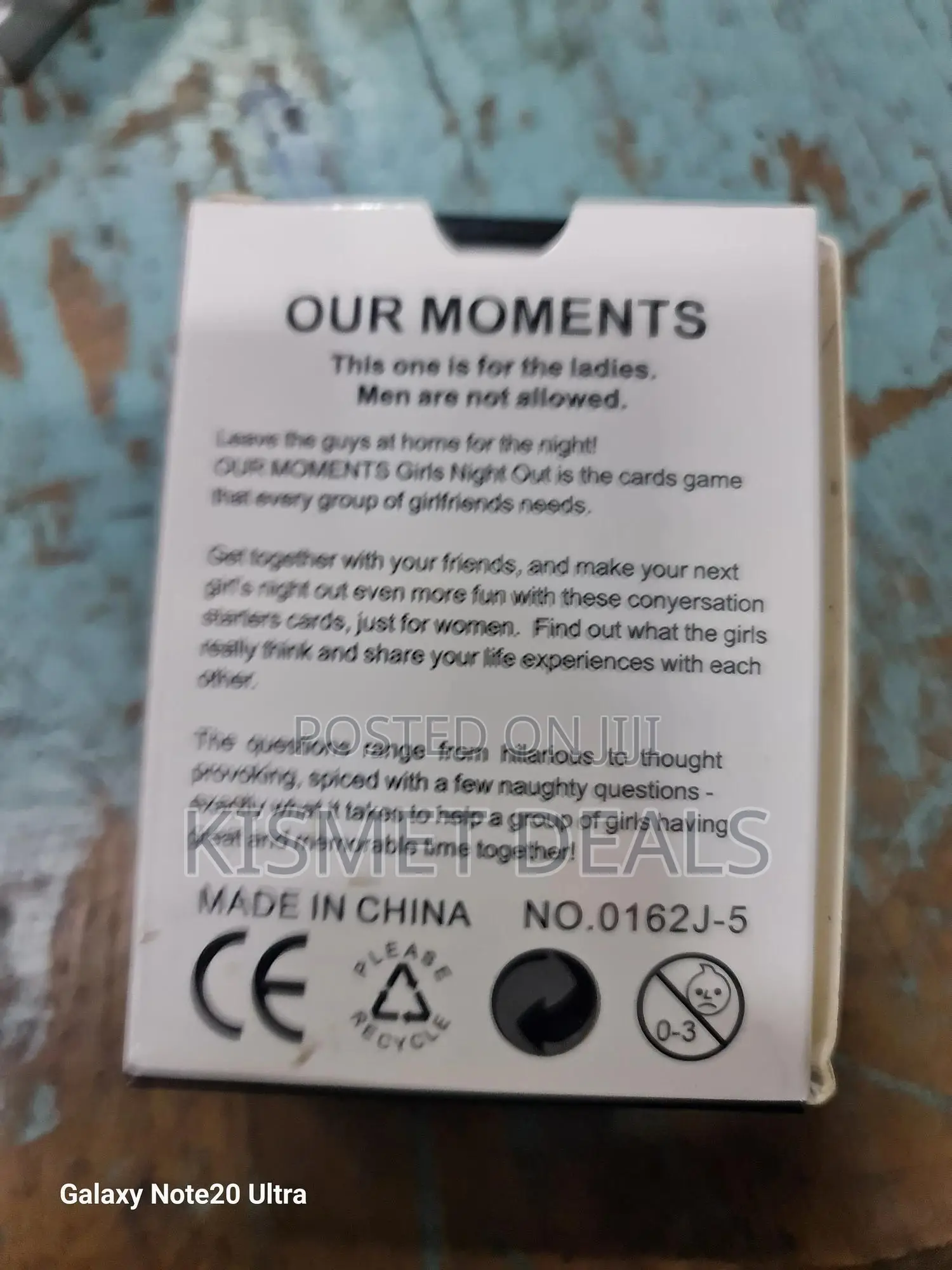 Our Moments Playing Cards Game