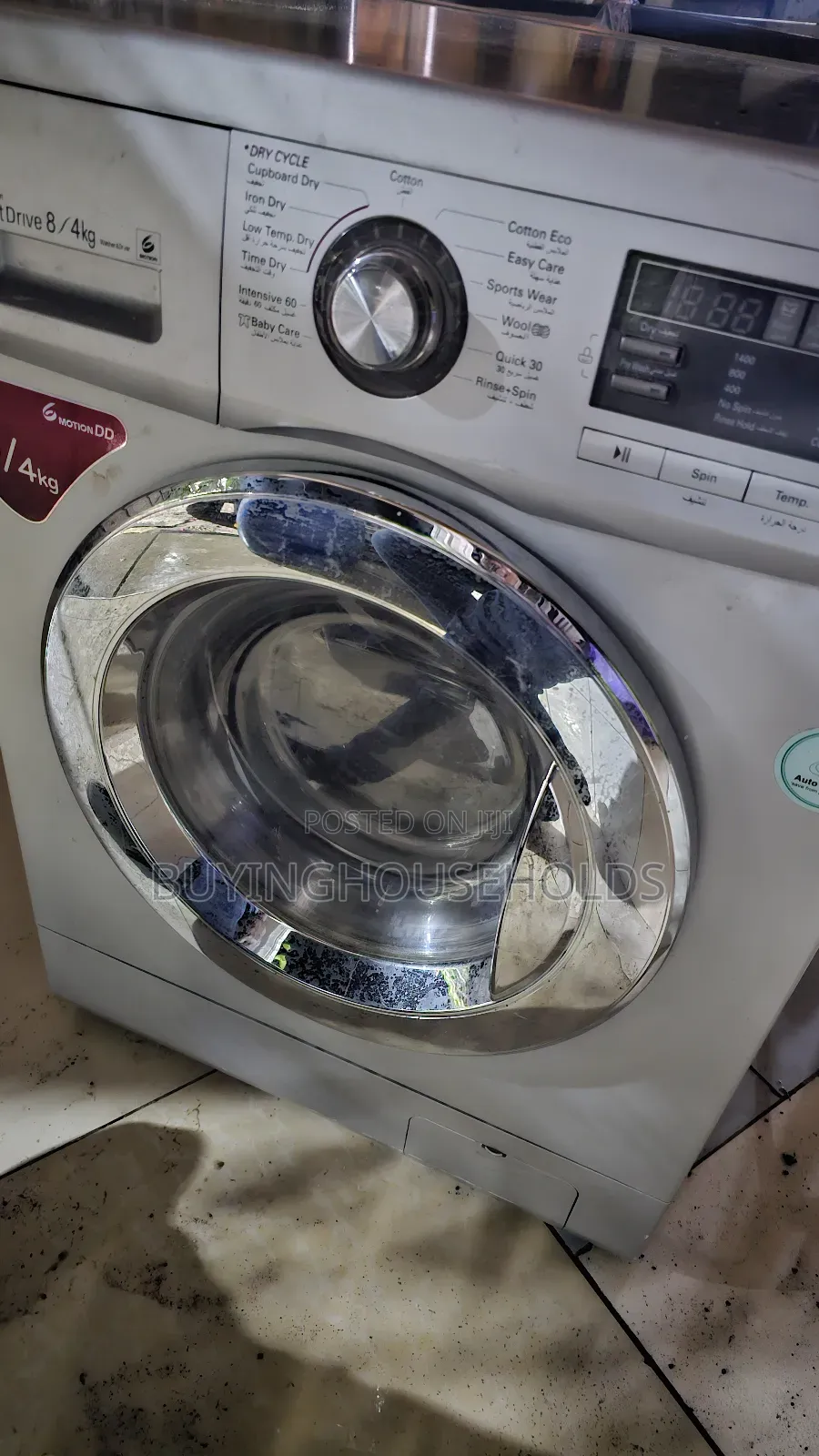 Lg 8kg/4kg Washing Machine Wash Dry