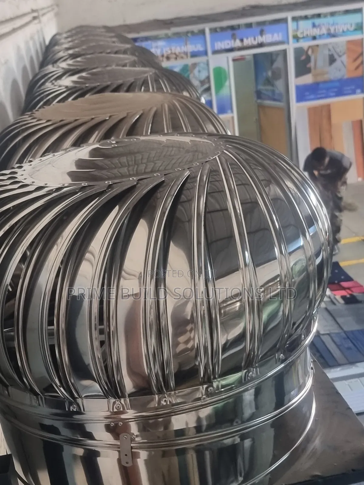 Wind Driven Roof Cyclones