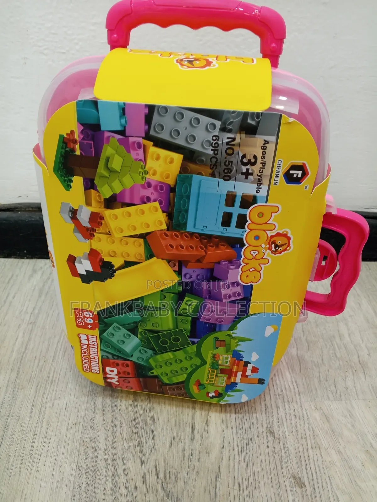 Kids Rolling Building Blocks