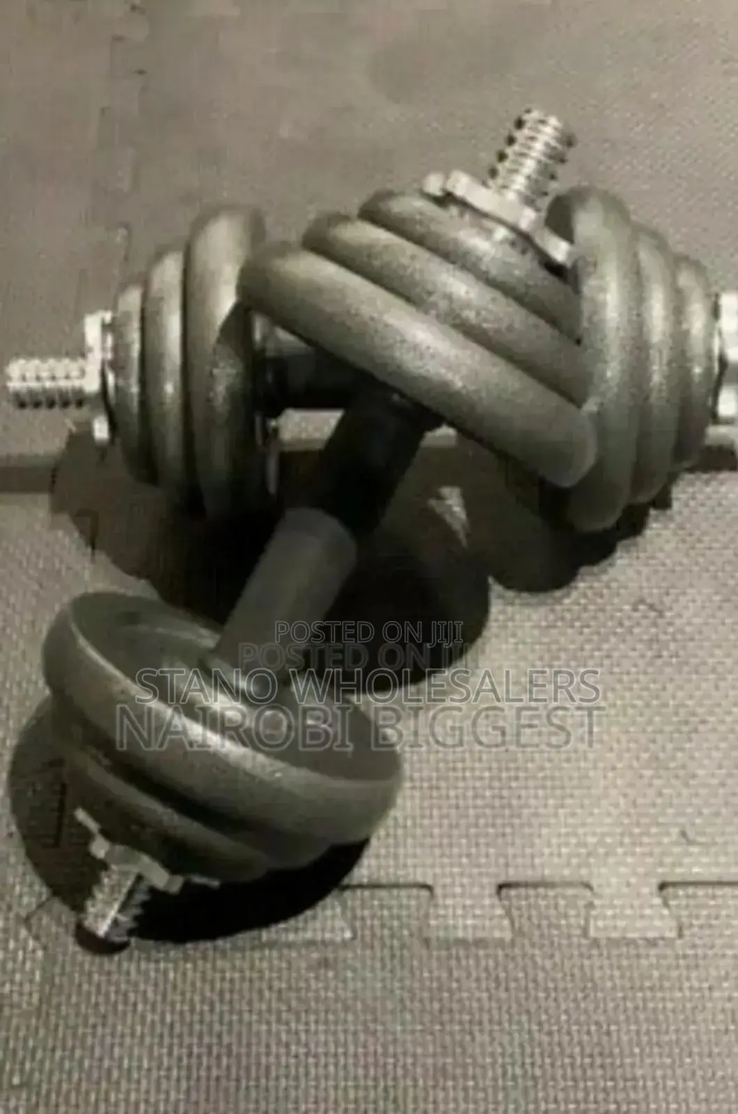 Chrome 20kgs New Original Dumbells