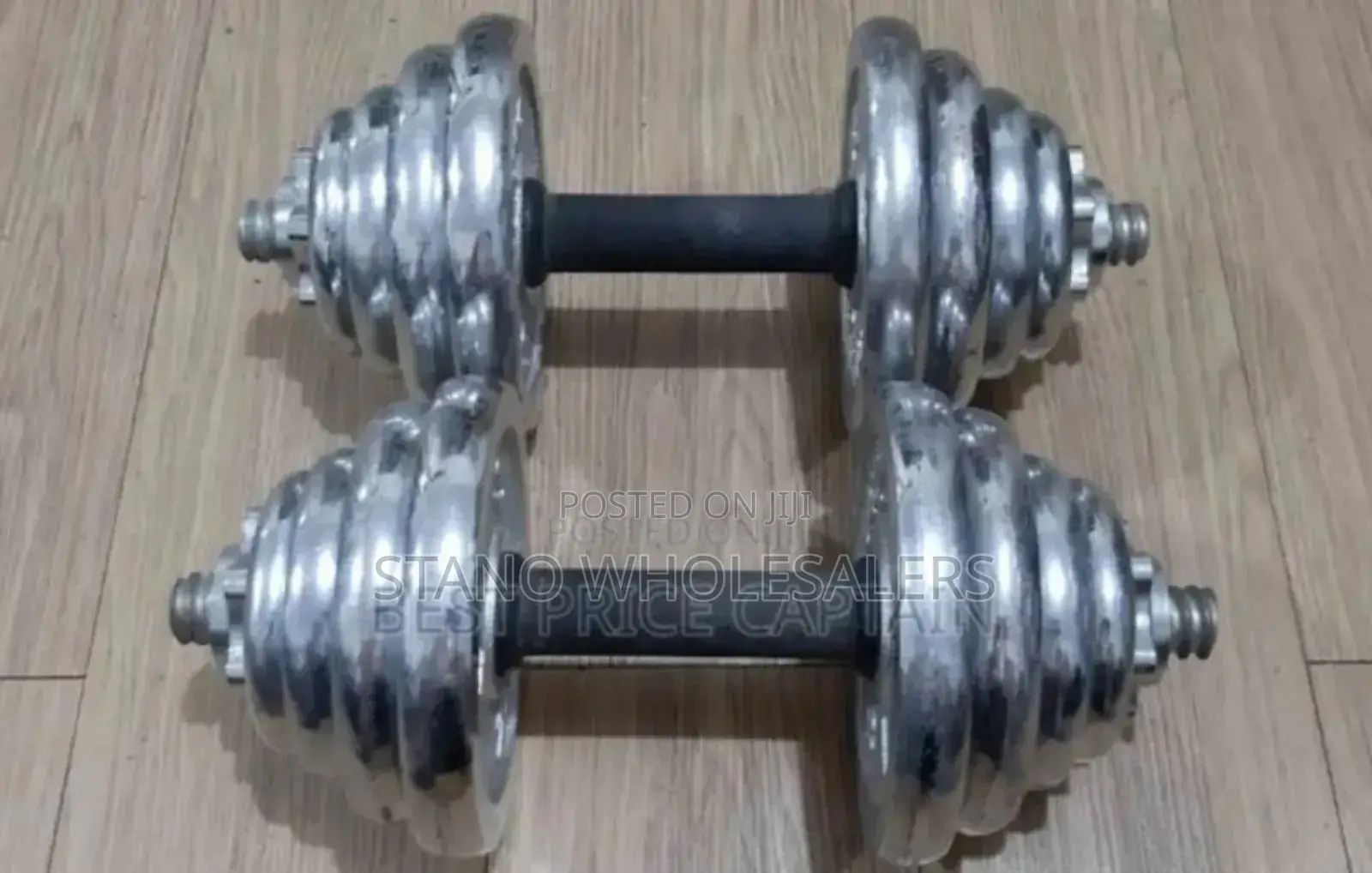 Complete Set 10kgs Dumbells New