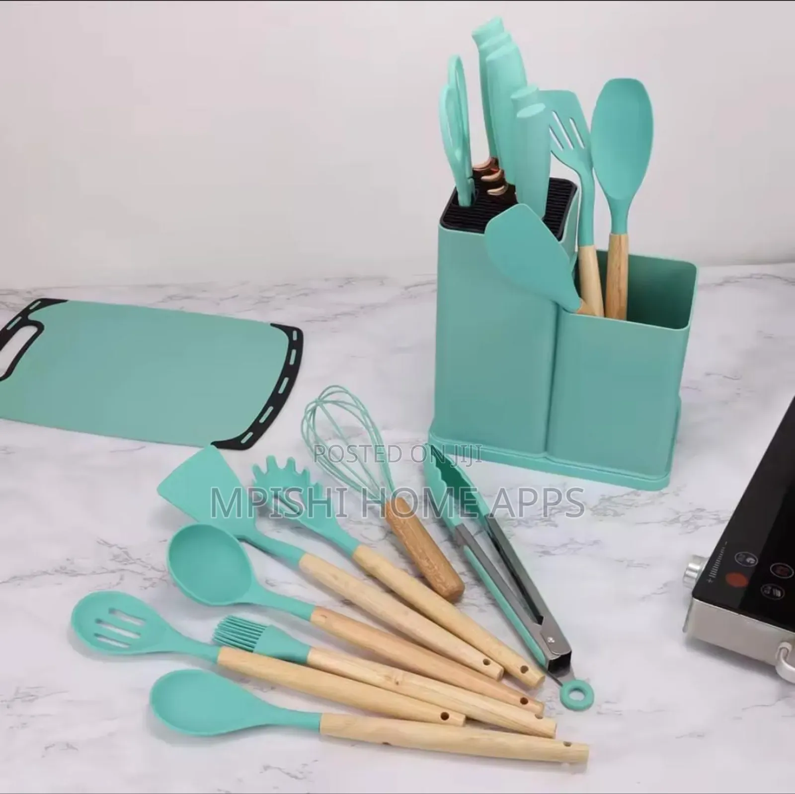 19 in 1 Heat Resistance Silicone Spoon Set