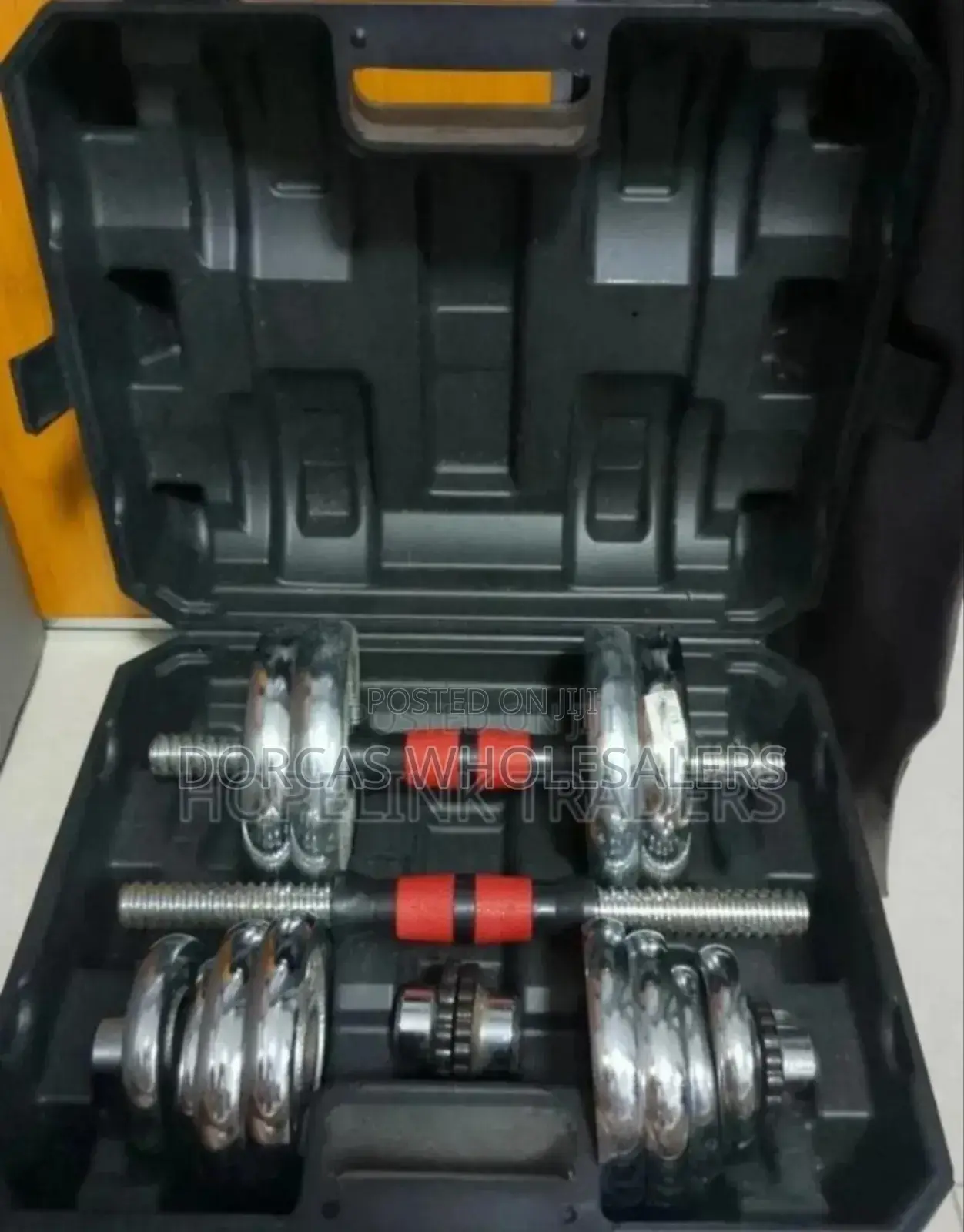 Adjustable New +-10kgs Dumbells