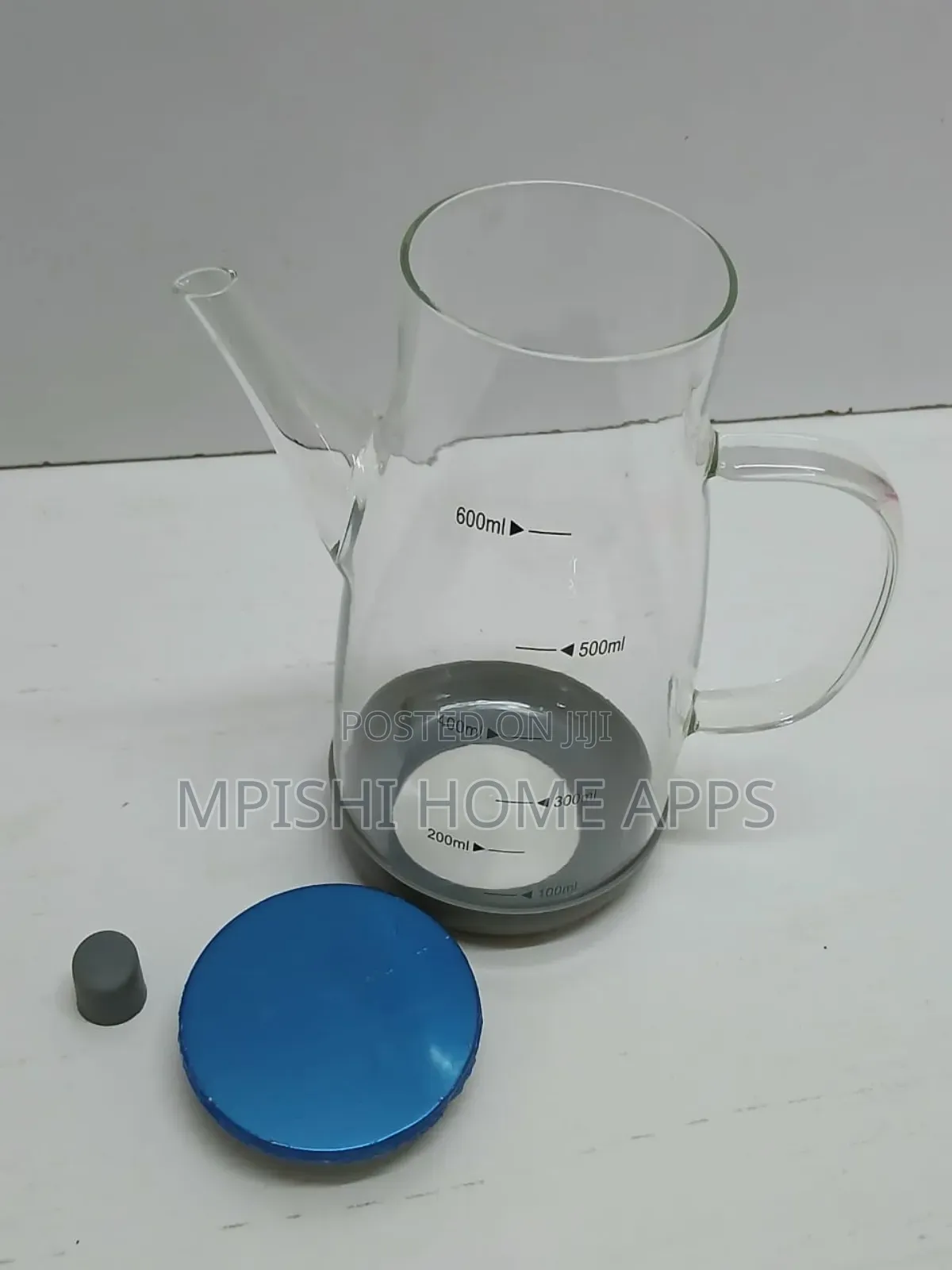 600ml Borosilicate Glass Oil Dispenser Pot