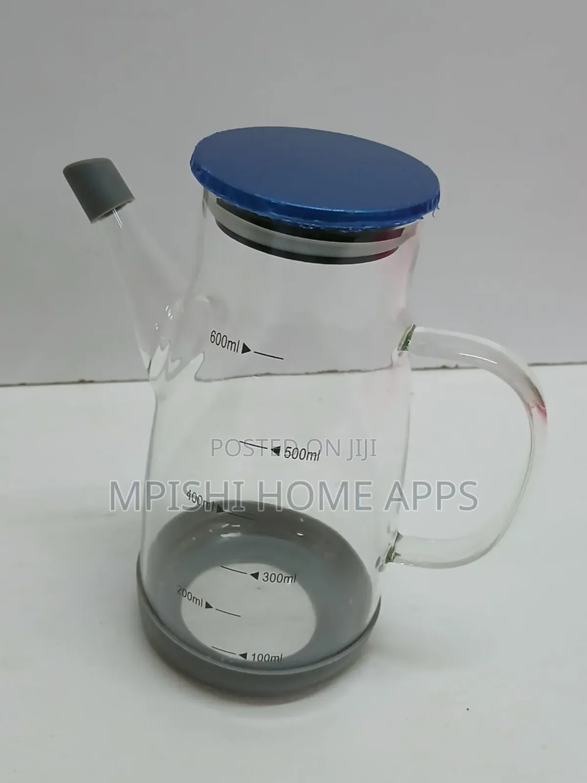 600ml Borosilicate Glass Oil Dispenser Pot