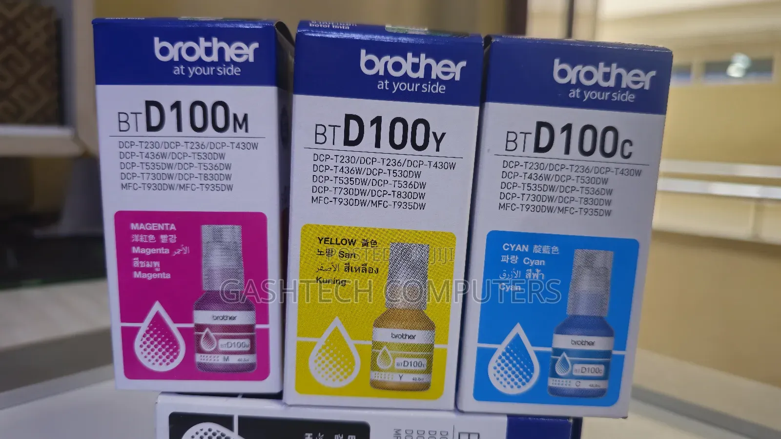 Brother Bt D100 Inks Colors for Brother 30 Series