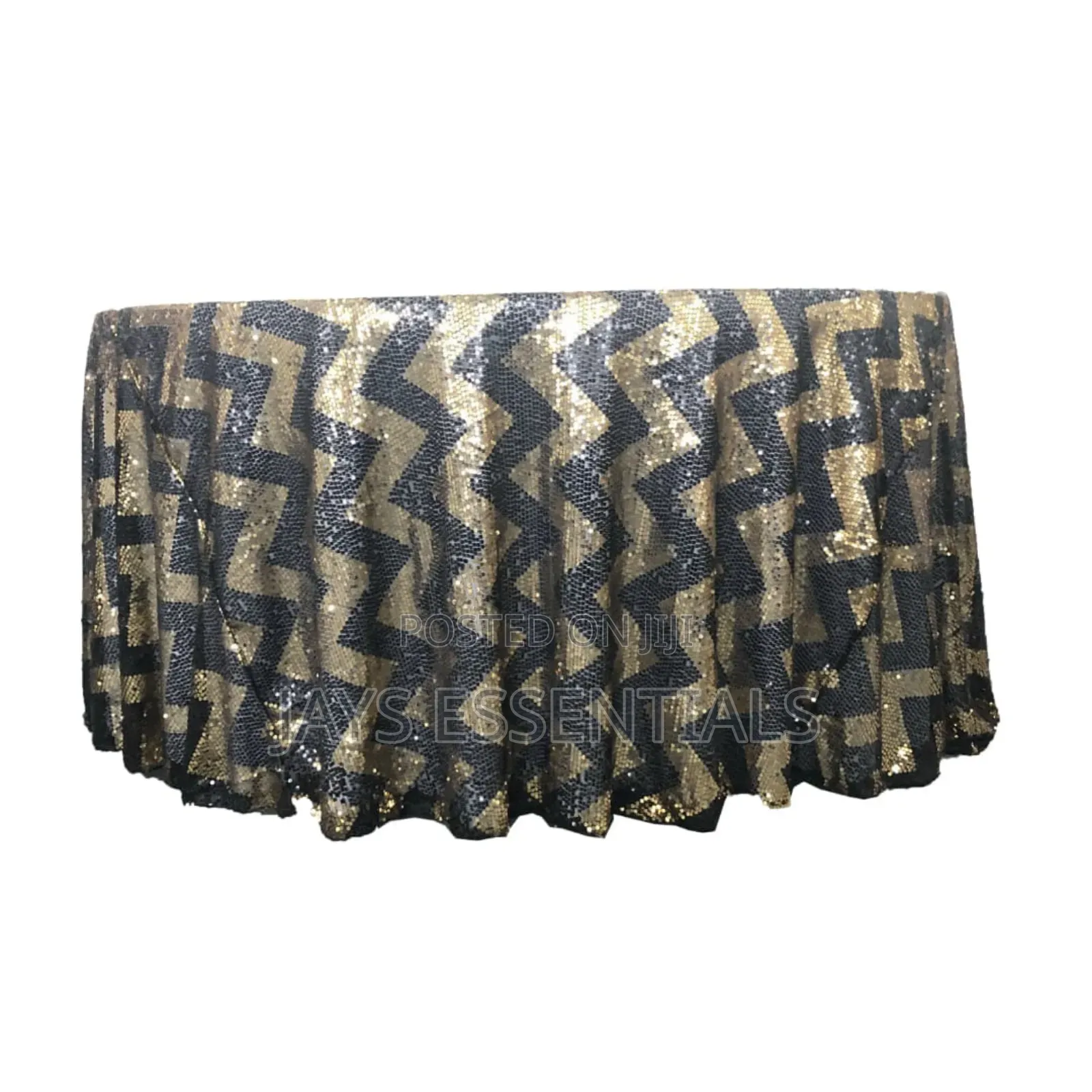 Chevron Overlay Table Cloth