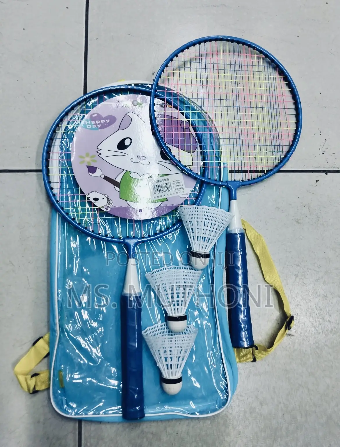 Children's Badminton Racket Set