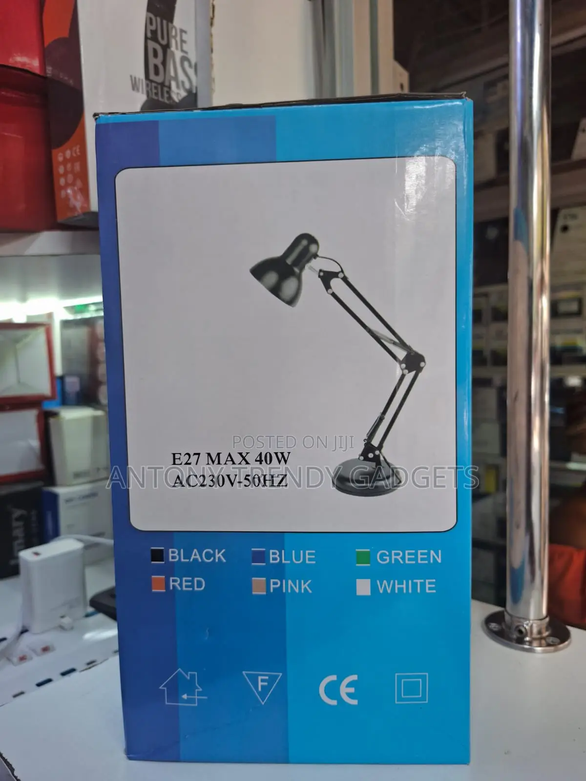 Desk Lamp With Swing Arm Flexible Positioning Light
