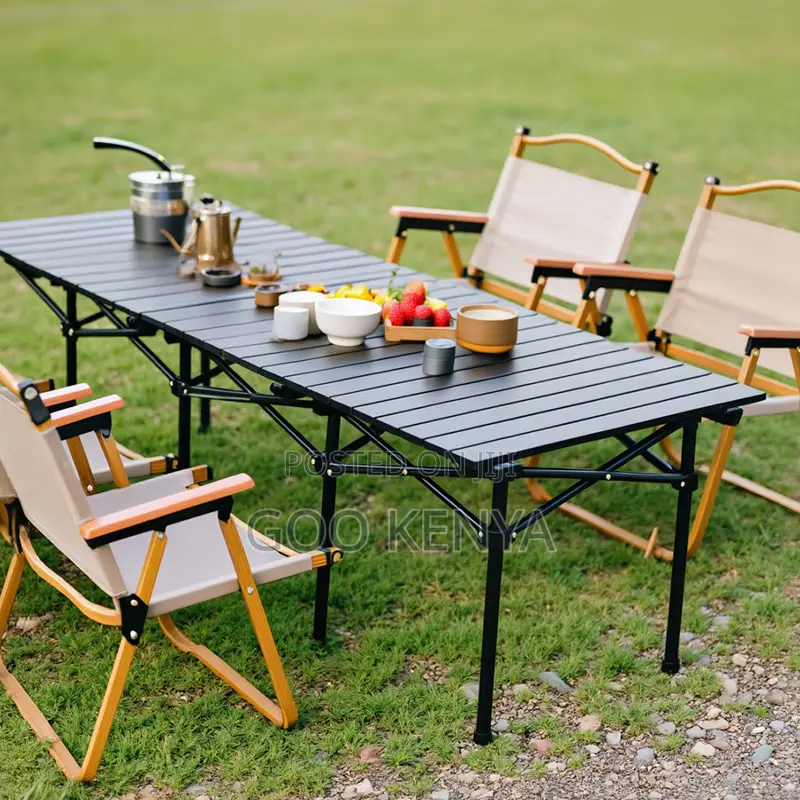Home Table; Modern Foldable Metal Dining Chair For Outdoor And Indoor