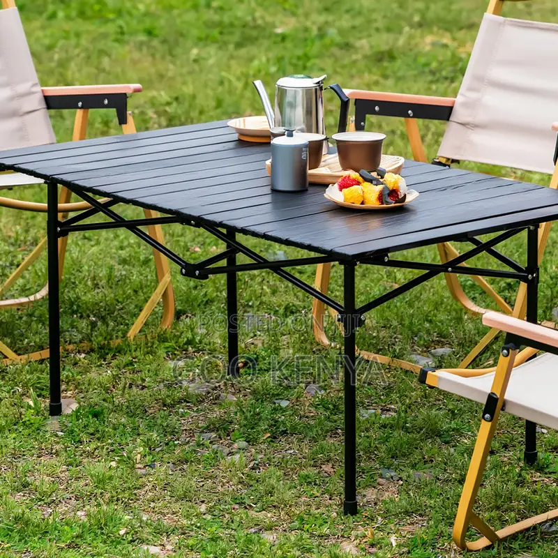 Home Table; Modern Foldable Metal Dining Chair For Outdoor And Indoor