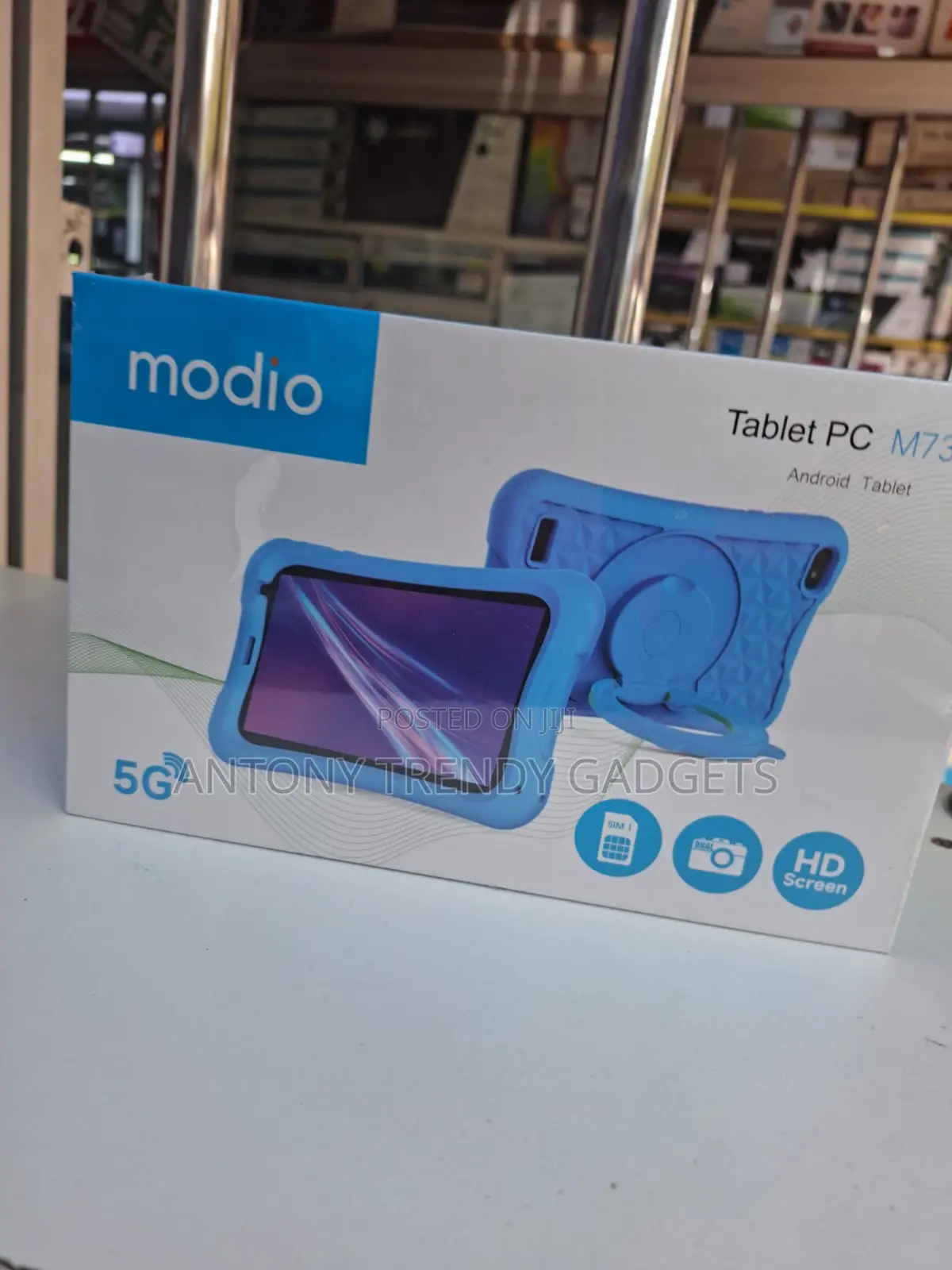 Modio M730 Tablet for Kids 7" Hd Touchscreen 5g Wifi