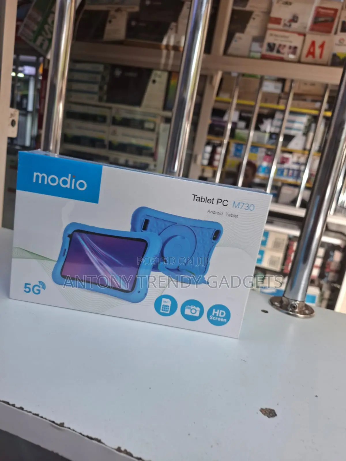Modio M730 Tablet for Kids 7" Hd Touchscreen 5g Wifi