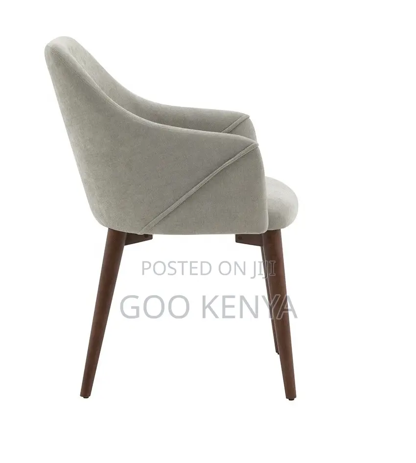 Home Chair; Heavy-duty Fabric Dining Chair For Dining Room And Café