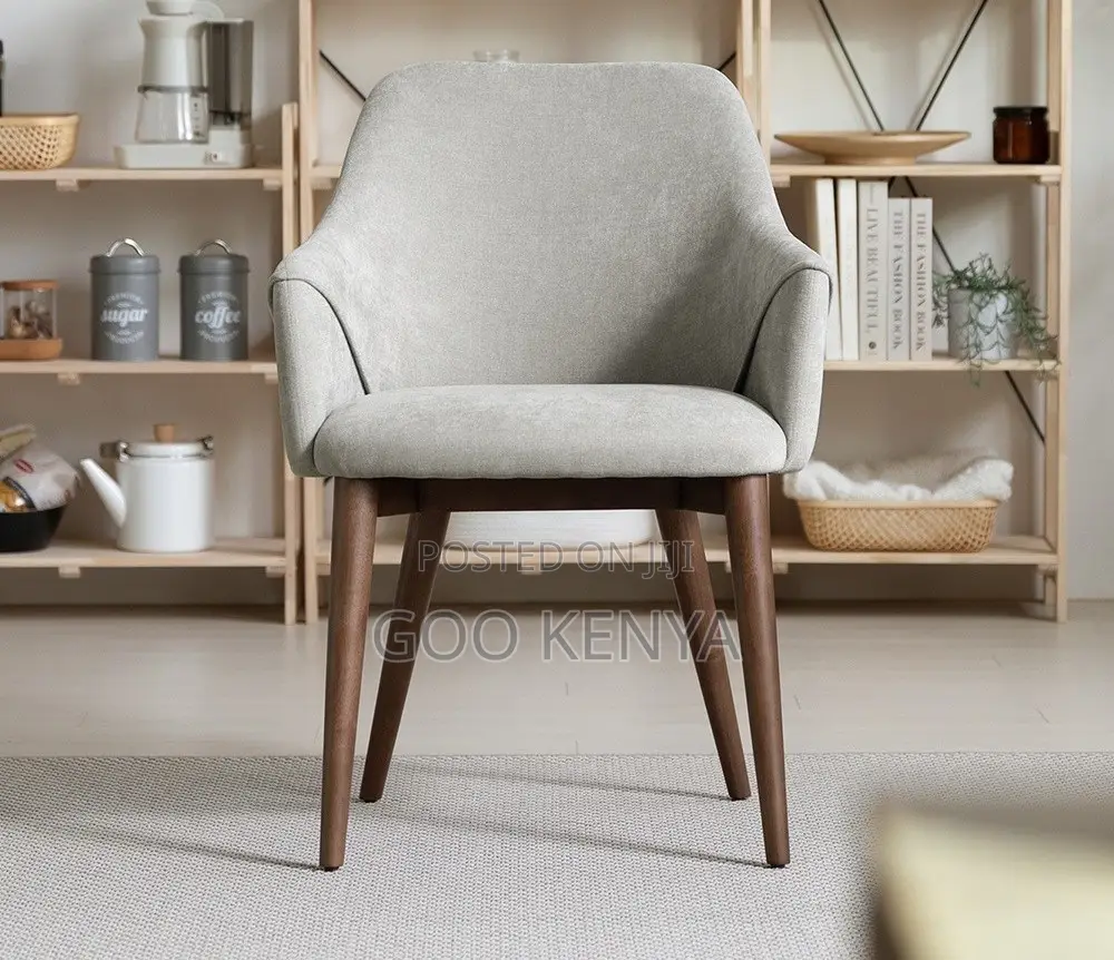 Home Chair; Heavy-duty Fabric Dining Chair For Dining Room And Café