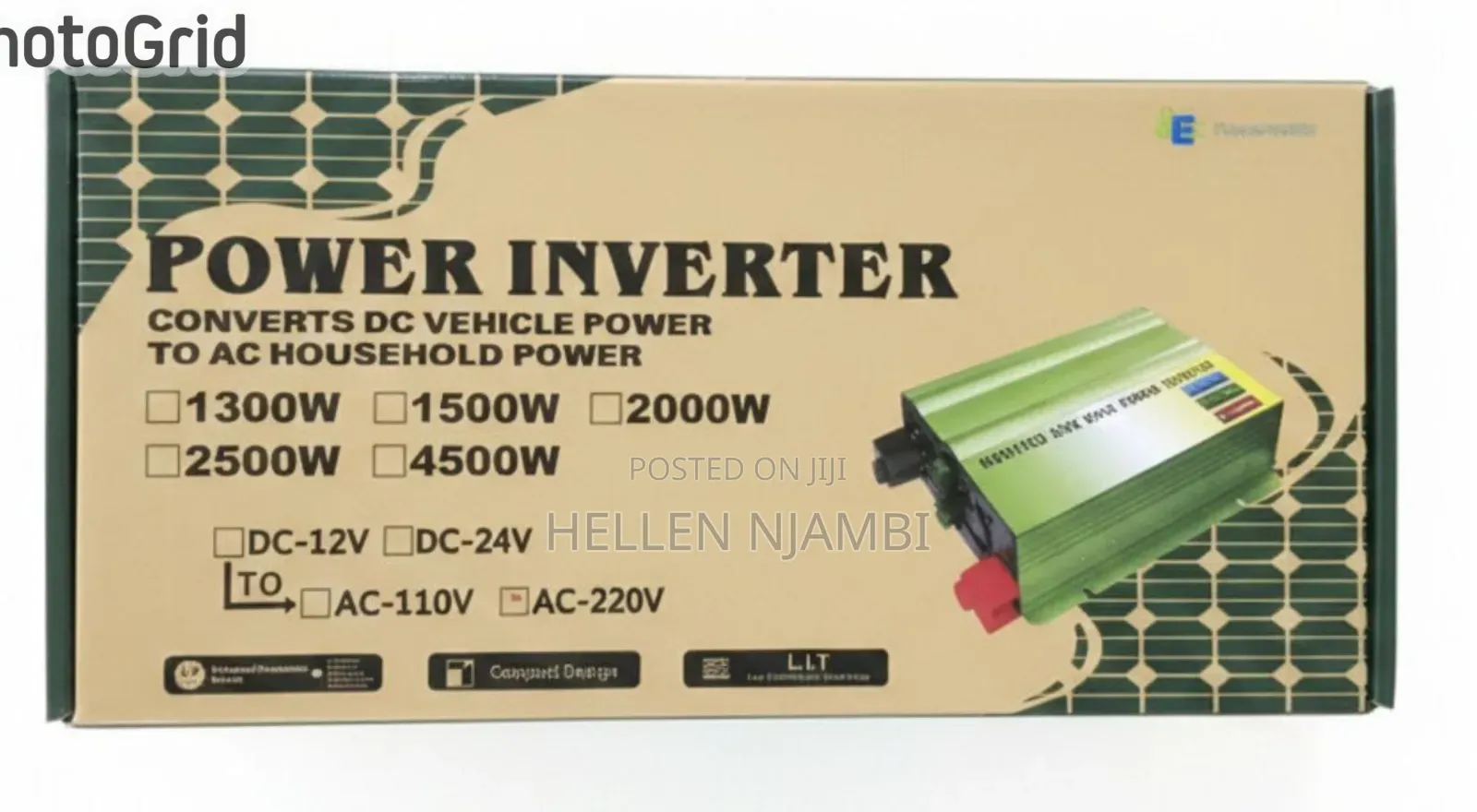 Powermate Power Inverter 1500 W ( Converts Dc to Ac Power)