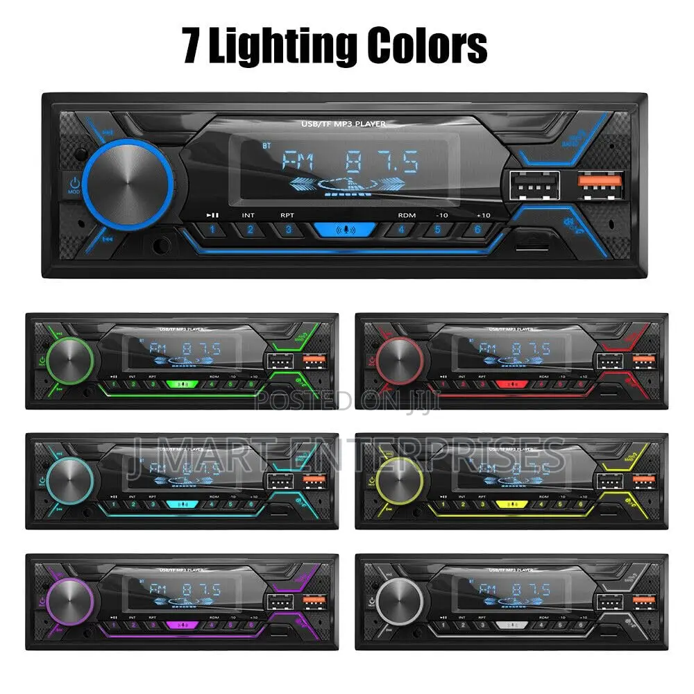 Audio Wheels Car Radio Bluetooth Single Din Car Stereo Audio