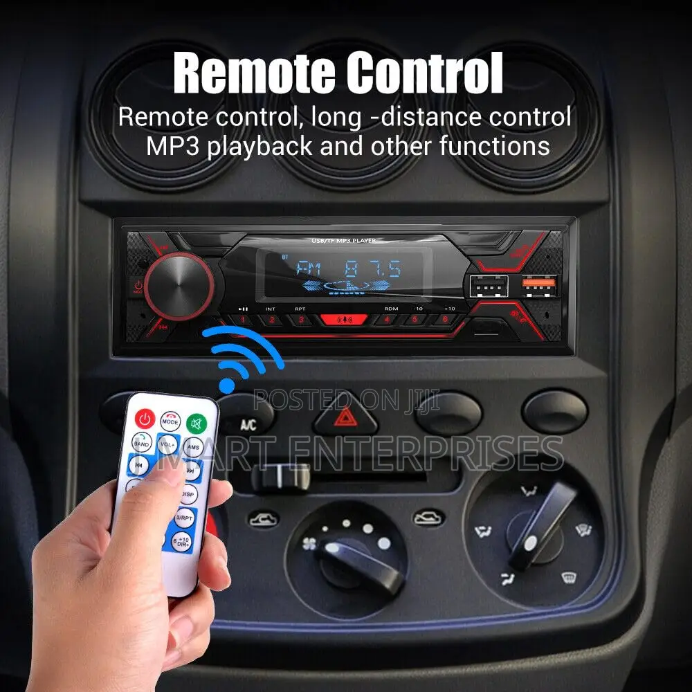 Audio Wheels Car Radio Bluetooth Single Din Car Stereo Audio