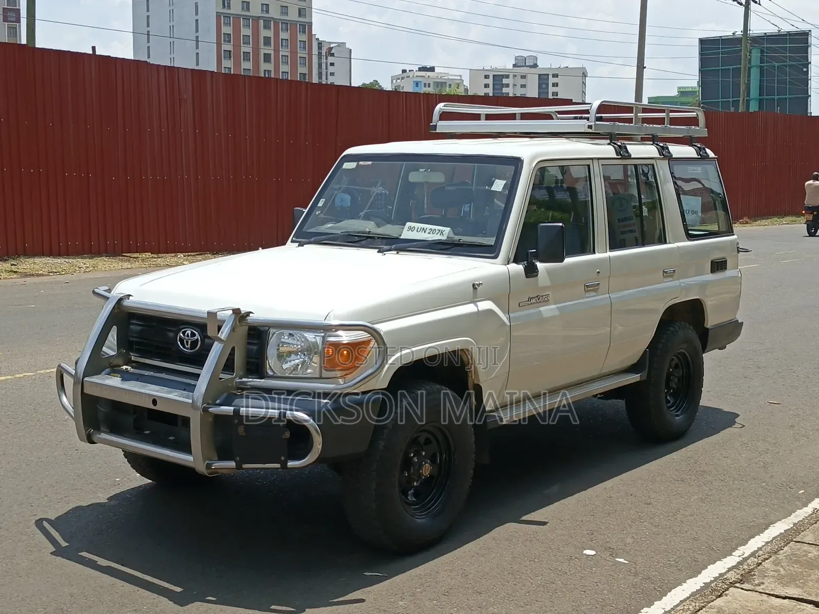 Toyota Land Cruiser 76 Series 2014 White
