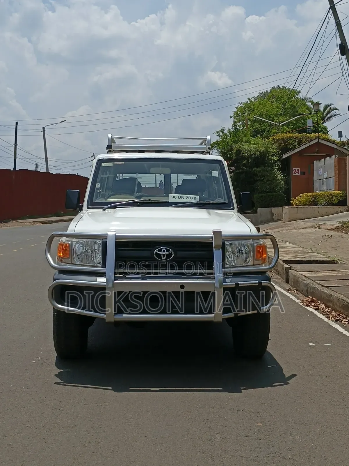 Toyota Land Cruiser 76 Series 2014 White