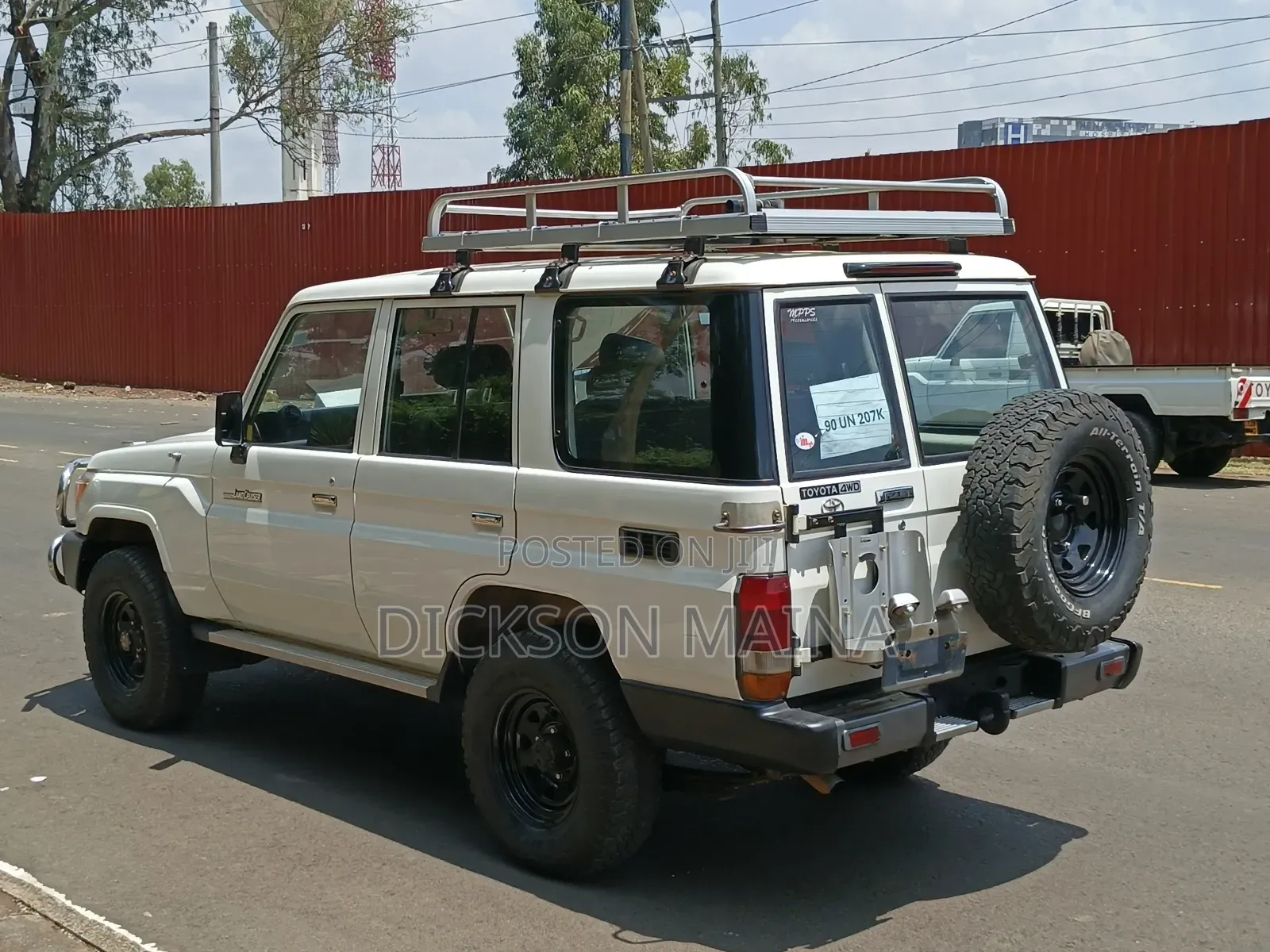 Toyota Land Cruiser 76 Series 2014 White