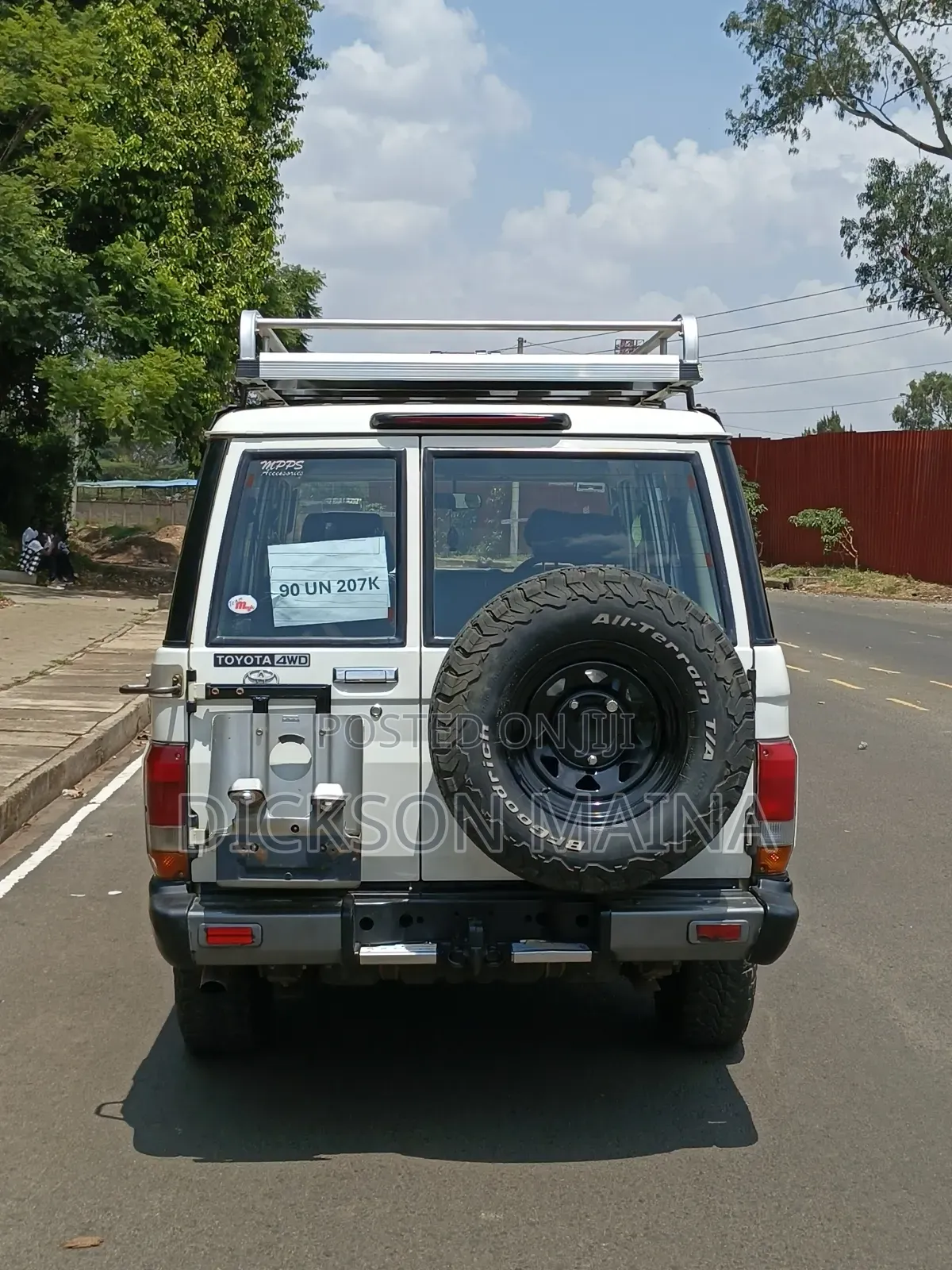 Toyota Land Cruiser 76 Series 2014 White