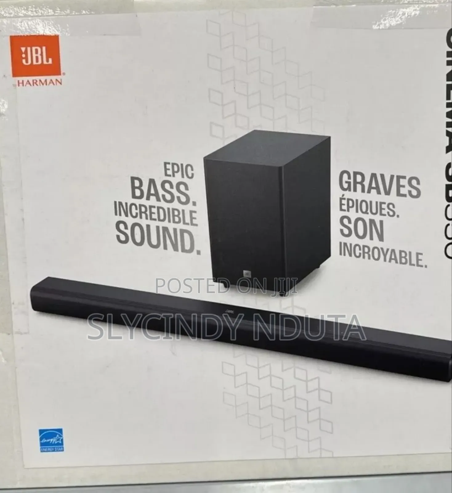 JBL Cinema Sb550 Wireless Bluetooth Speaker