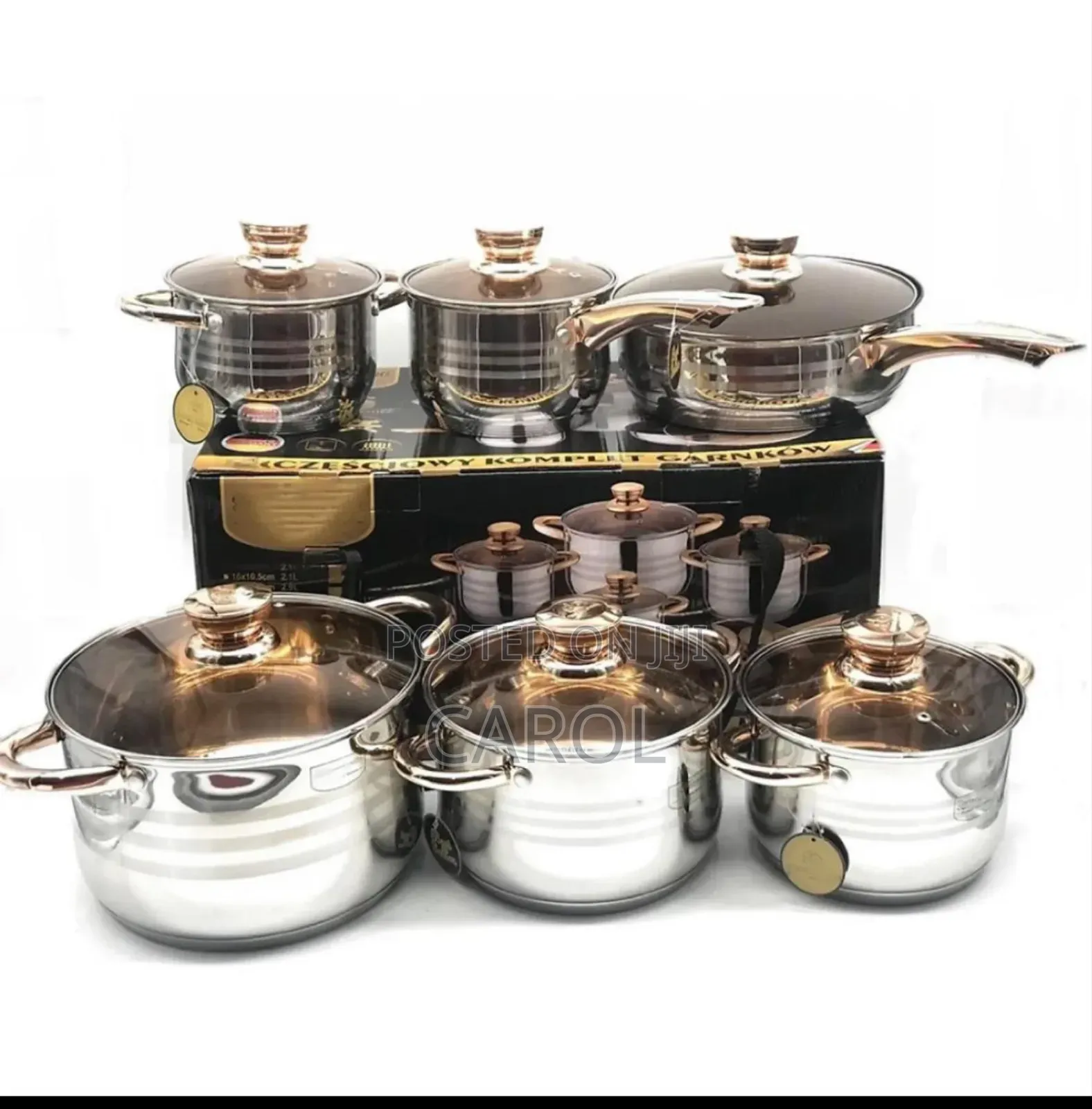 12pcs Endenberg Cookware Set Available