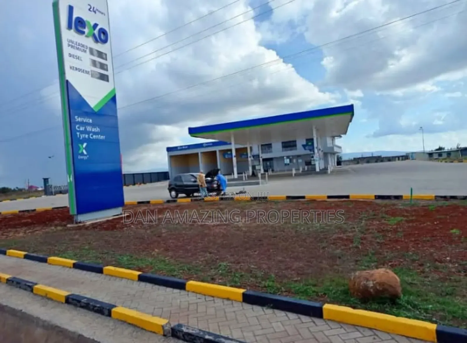 Petrol Station in Malaa on 3 Acres for Sale Touching Tarmac