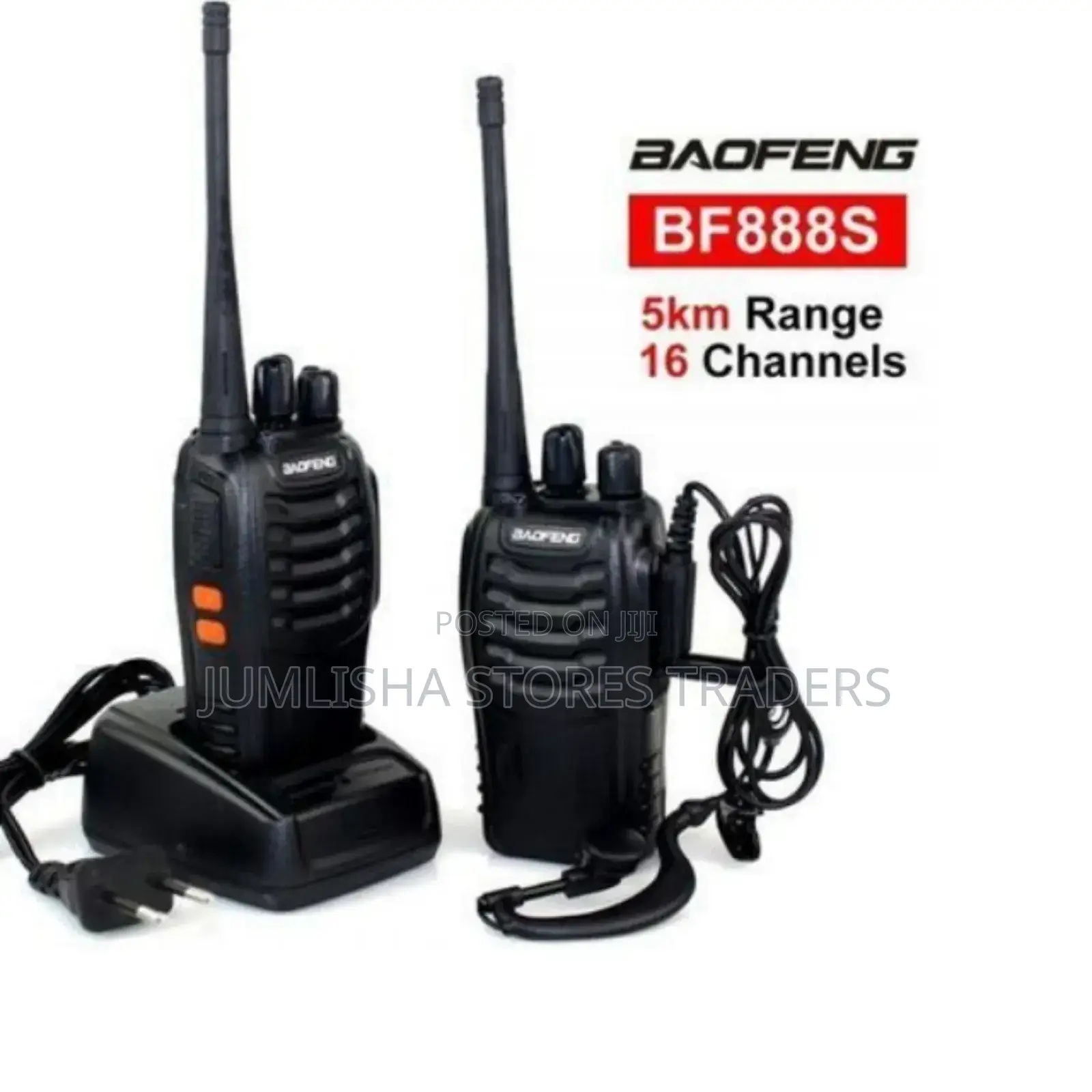 Baofeng 888s Walkie Talkie Radio Calls 5km -2 Pieces