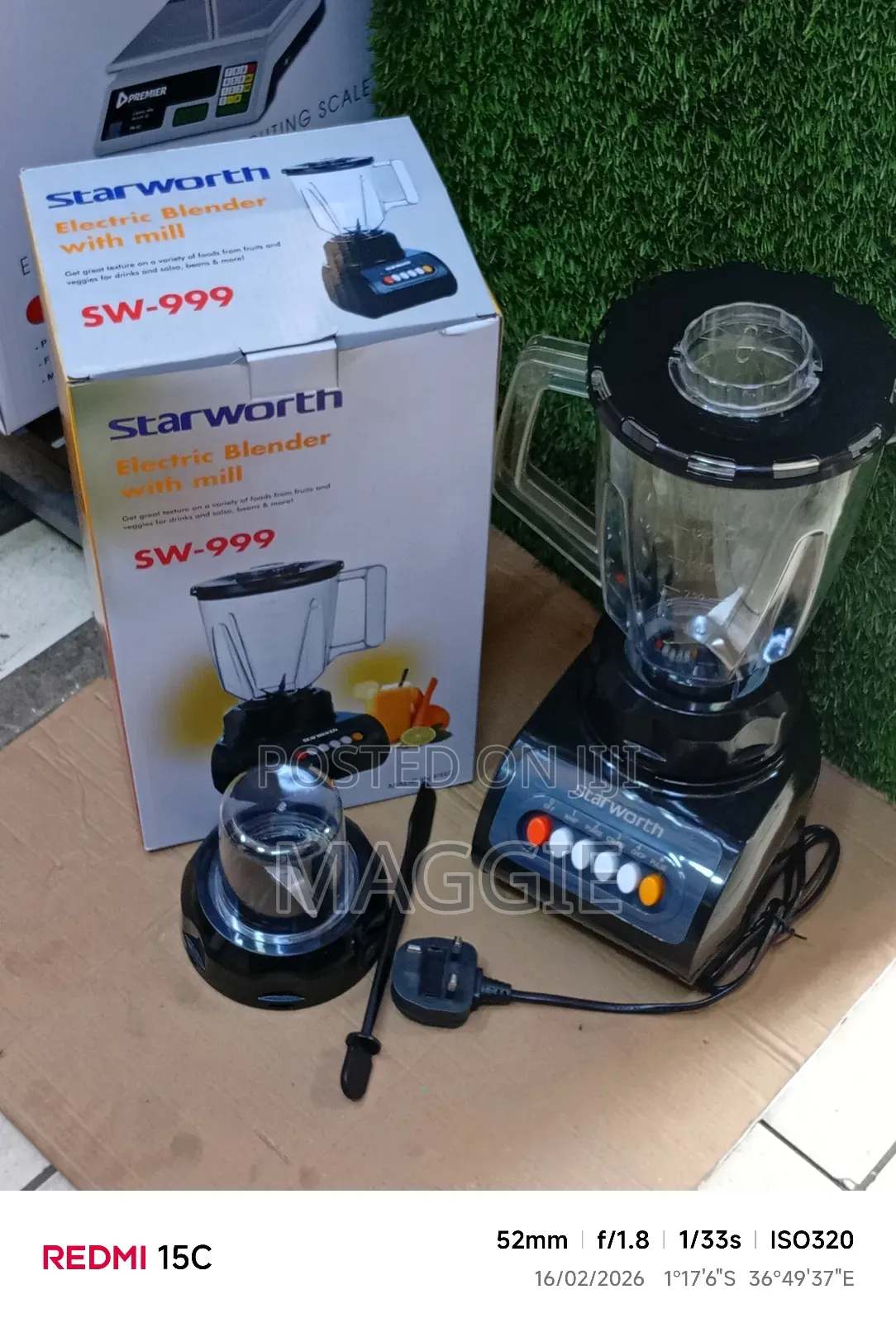 Starworth Electric Blender With Milk