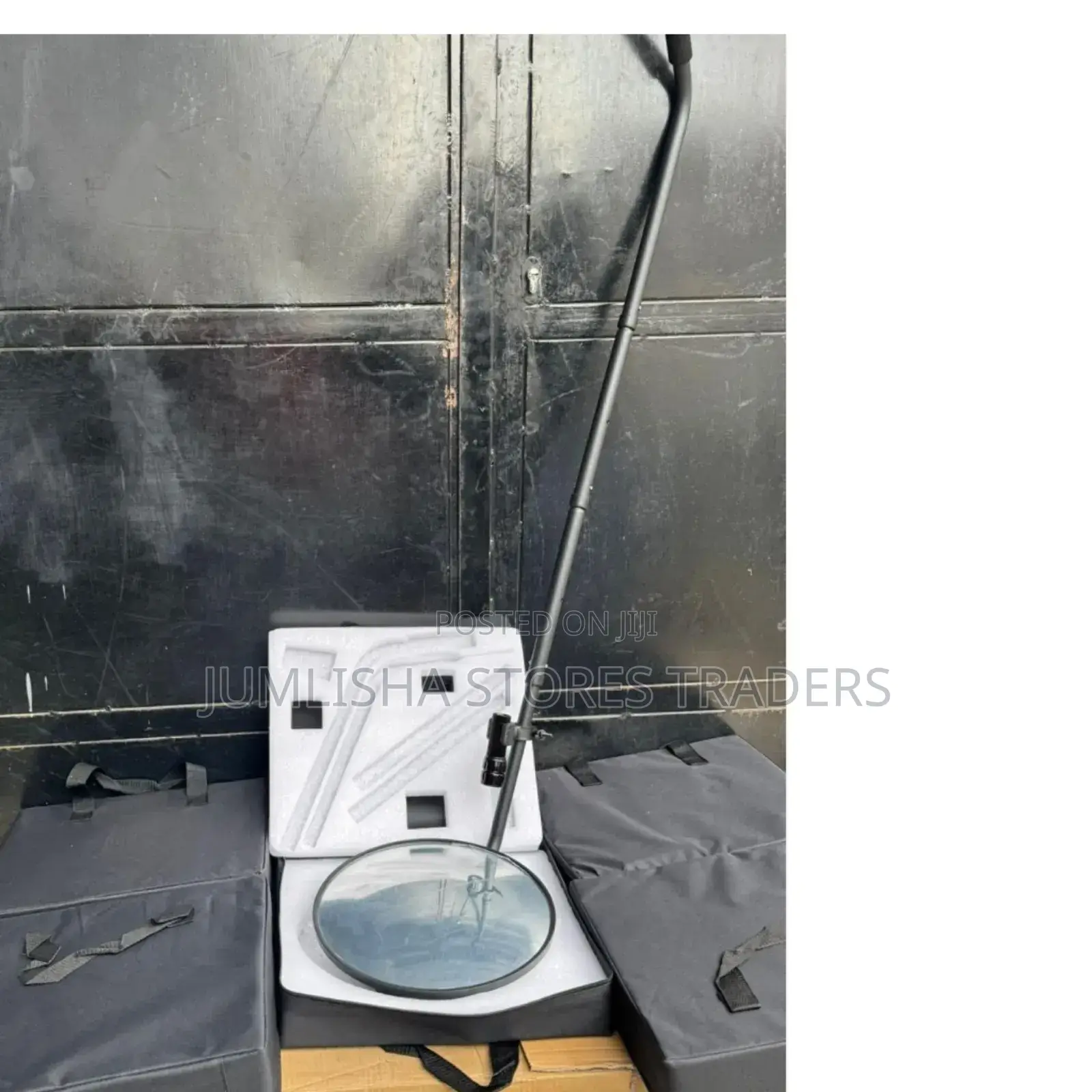 Car Under Search Security Mirror