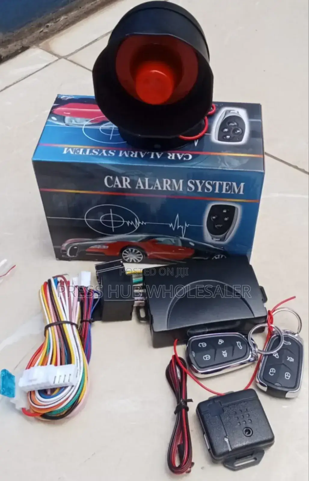 Universal 12v Car Alarm System,**