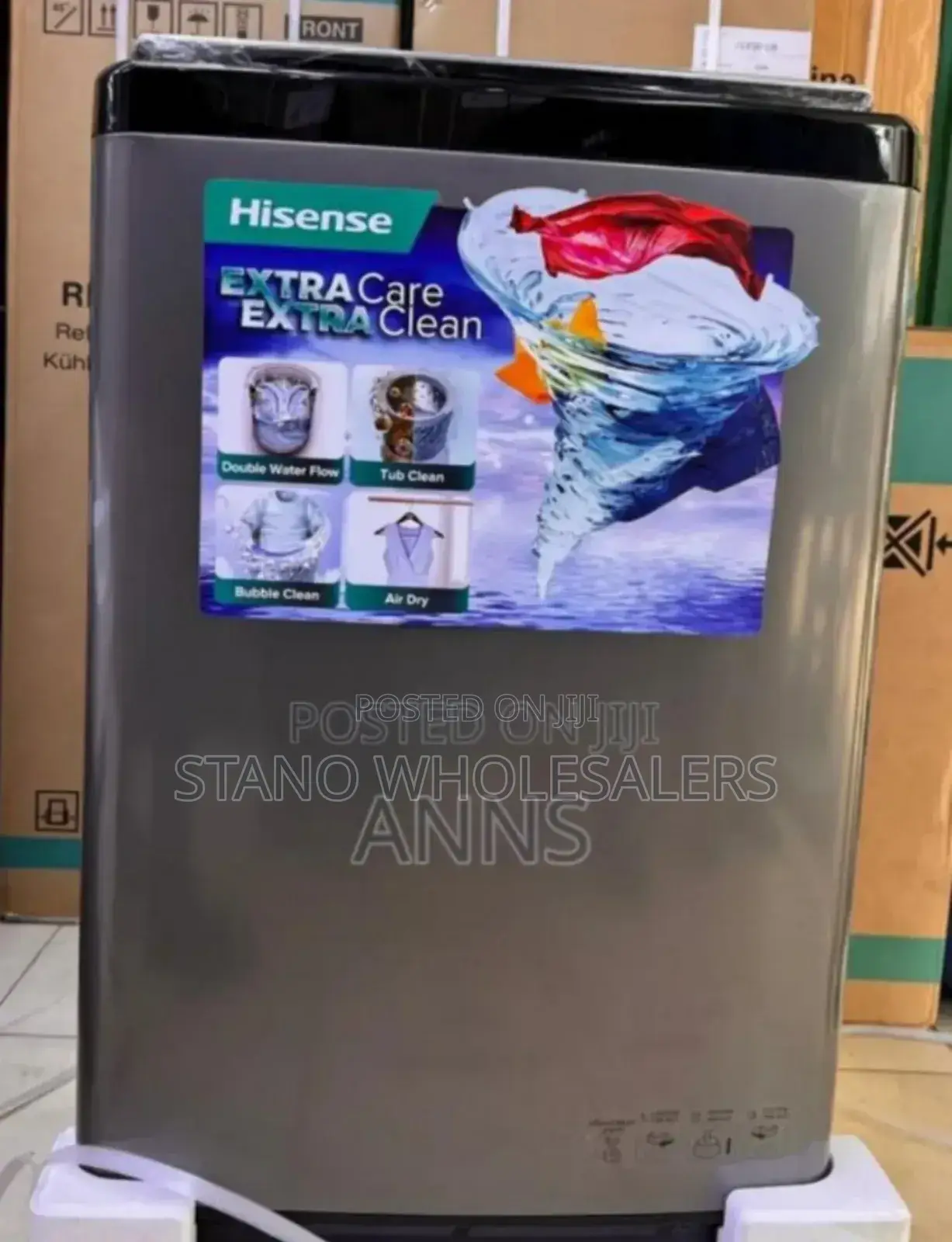 With 2year Warranty New -Hisense Top 8.5kgs Washing Machine