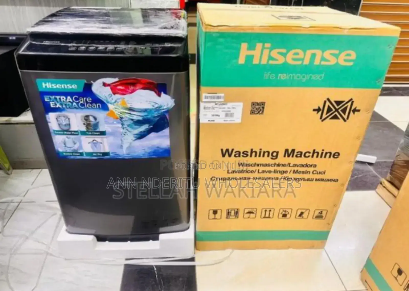 Top Loader New Hisense Top 9kgs Washing Machine