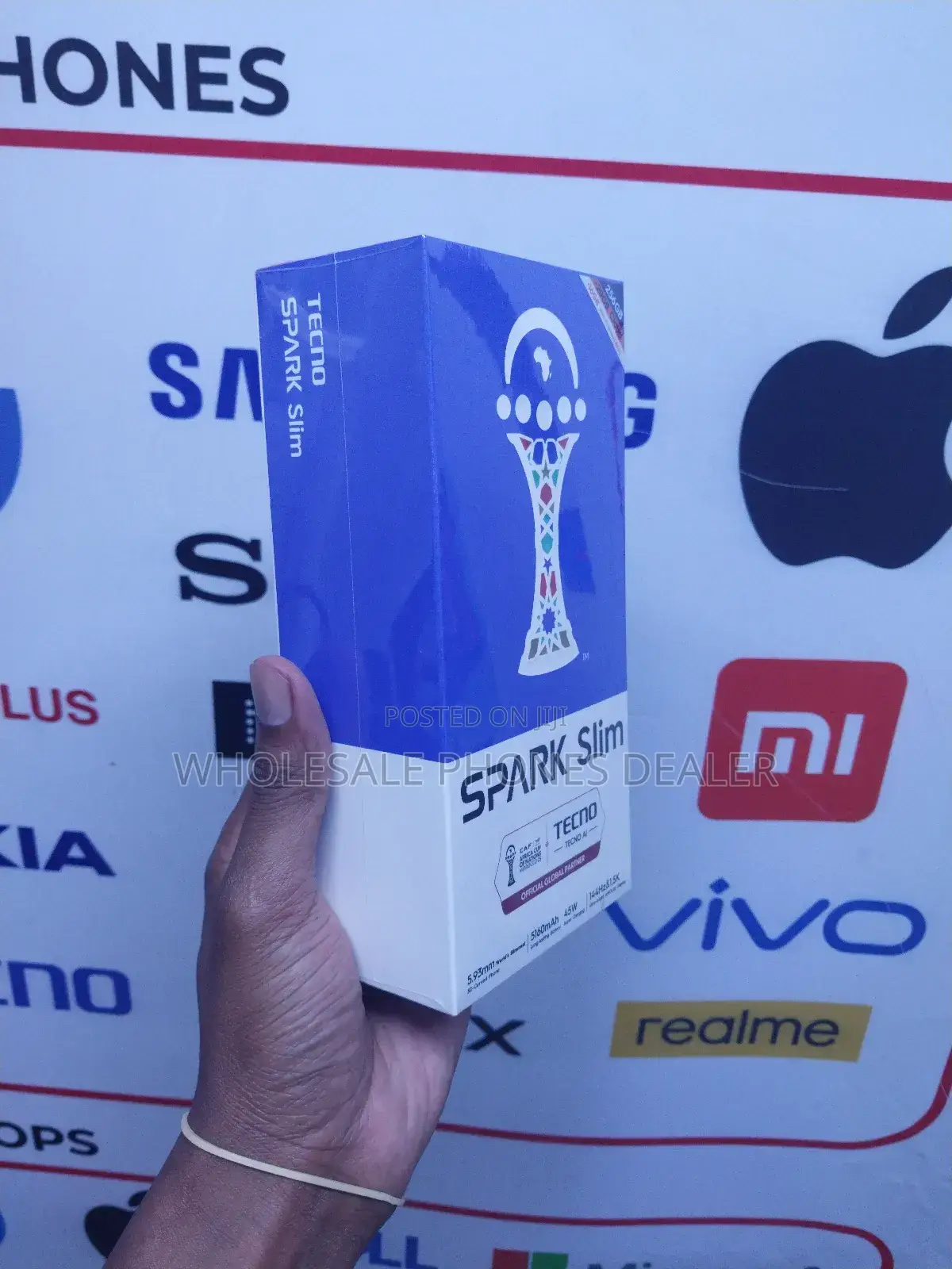 New Tecno Spark Slim 256 GB Black