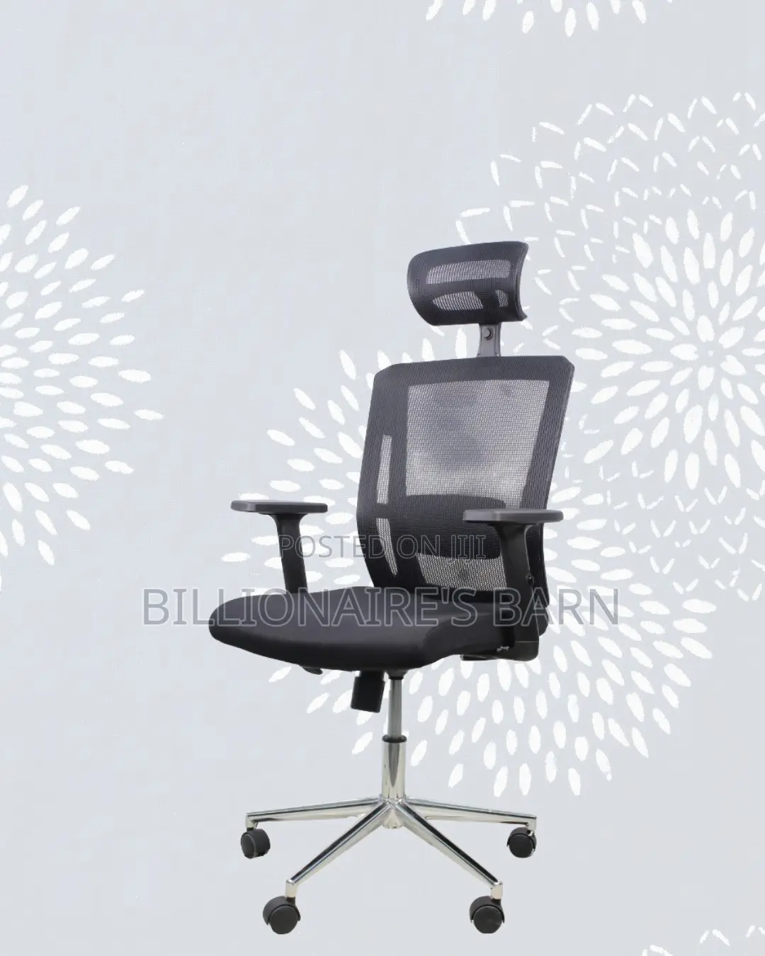 Ergonomic Mesh Task Chair • Neat Professional Look.
