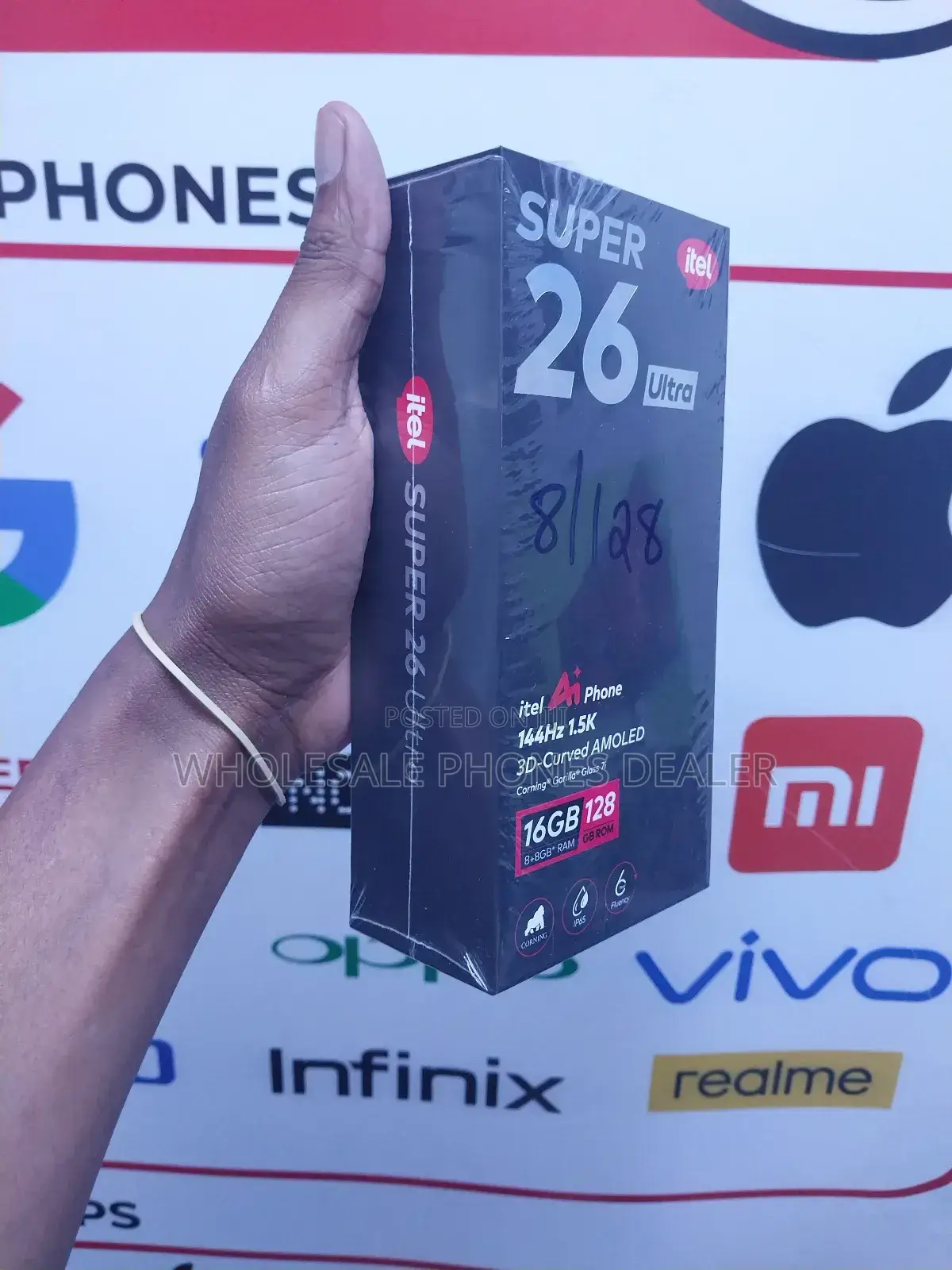 New Itel S26 Ultra 128 GB Black