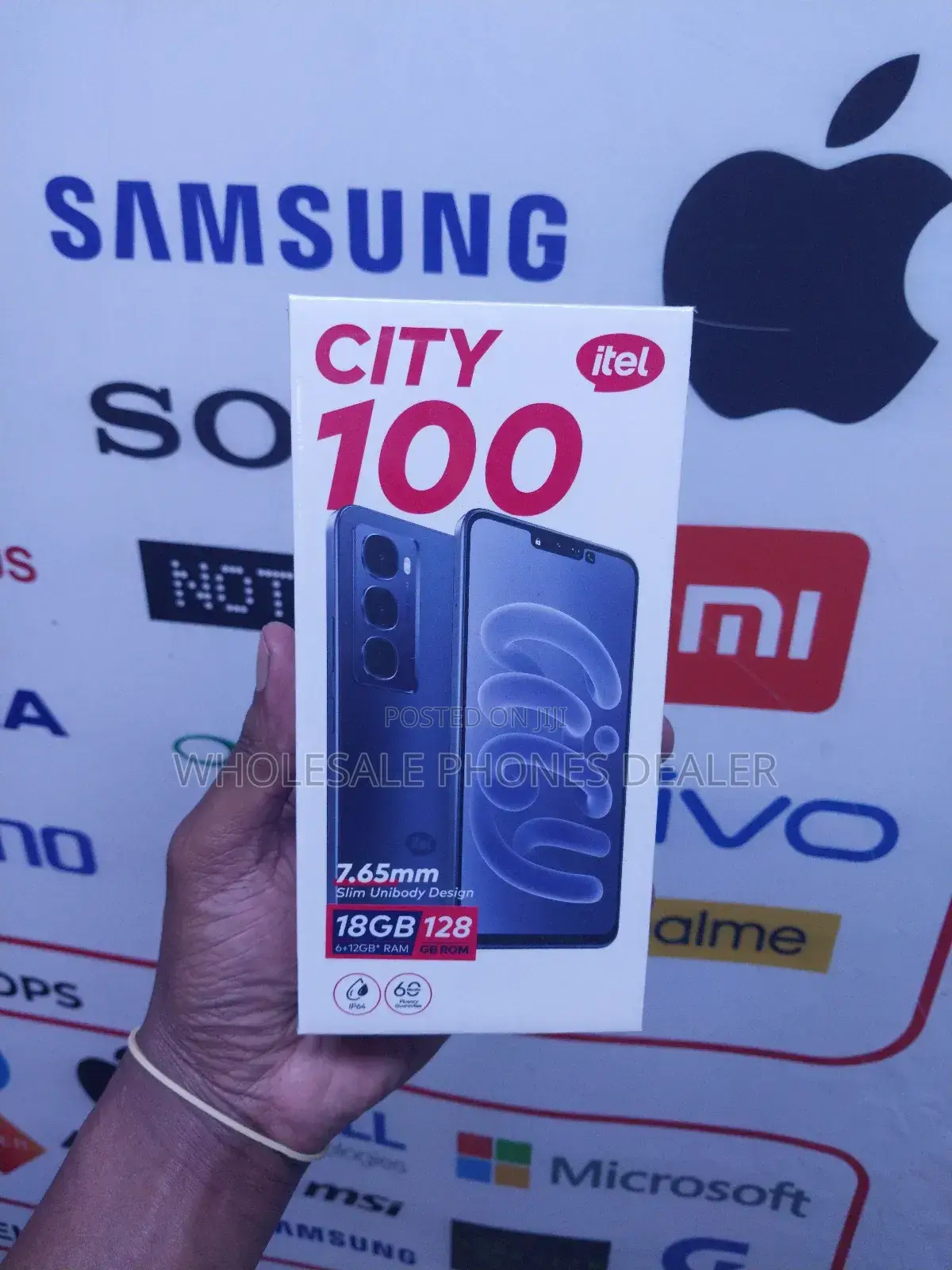New Itel City 100 128 GB Black