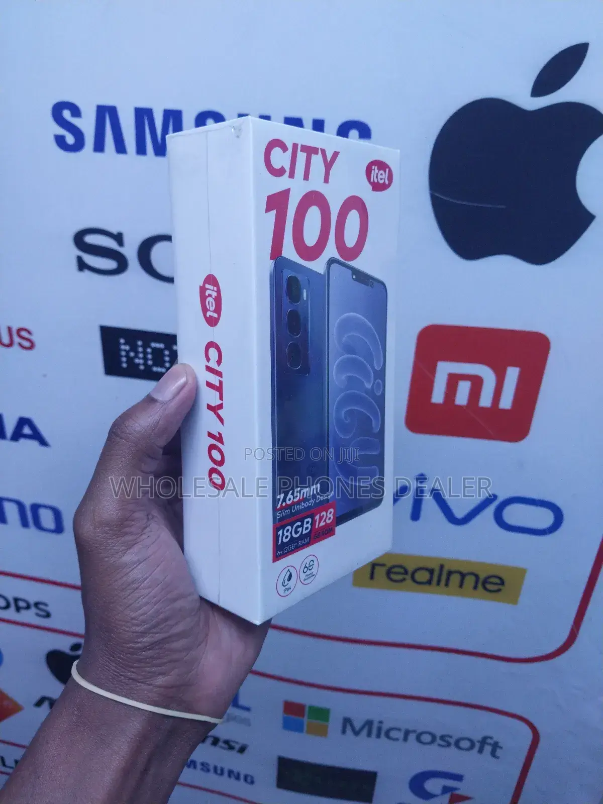 New Itel City 100 128 GB Black