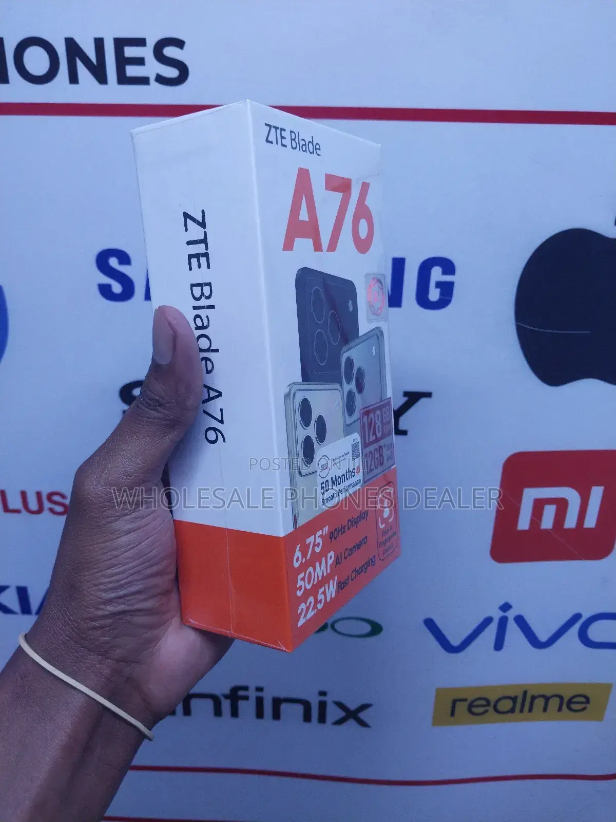 New ZTE Blade A76 5G 128 GB Black