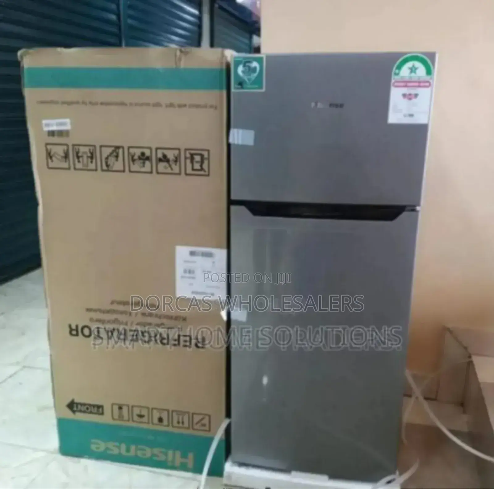 Recommendable Hisense 121l Fridge. With Two Doors.