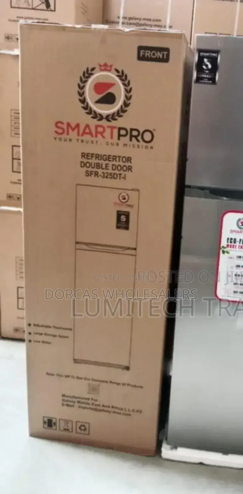 Pay on Delivery. Smart Pro 255l Fridge. Original Make