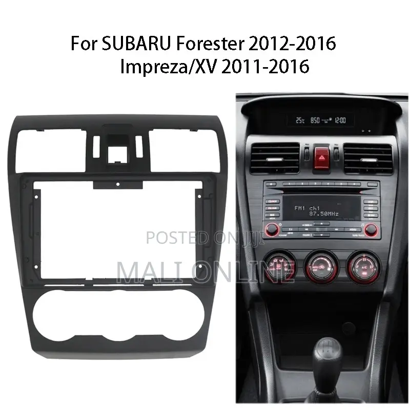 Subaru Forester / Xv" Car Radio Fascia Panel Frame