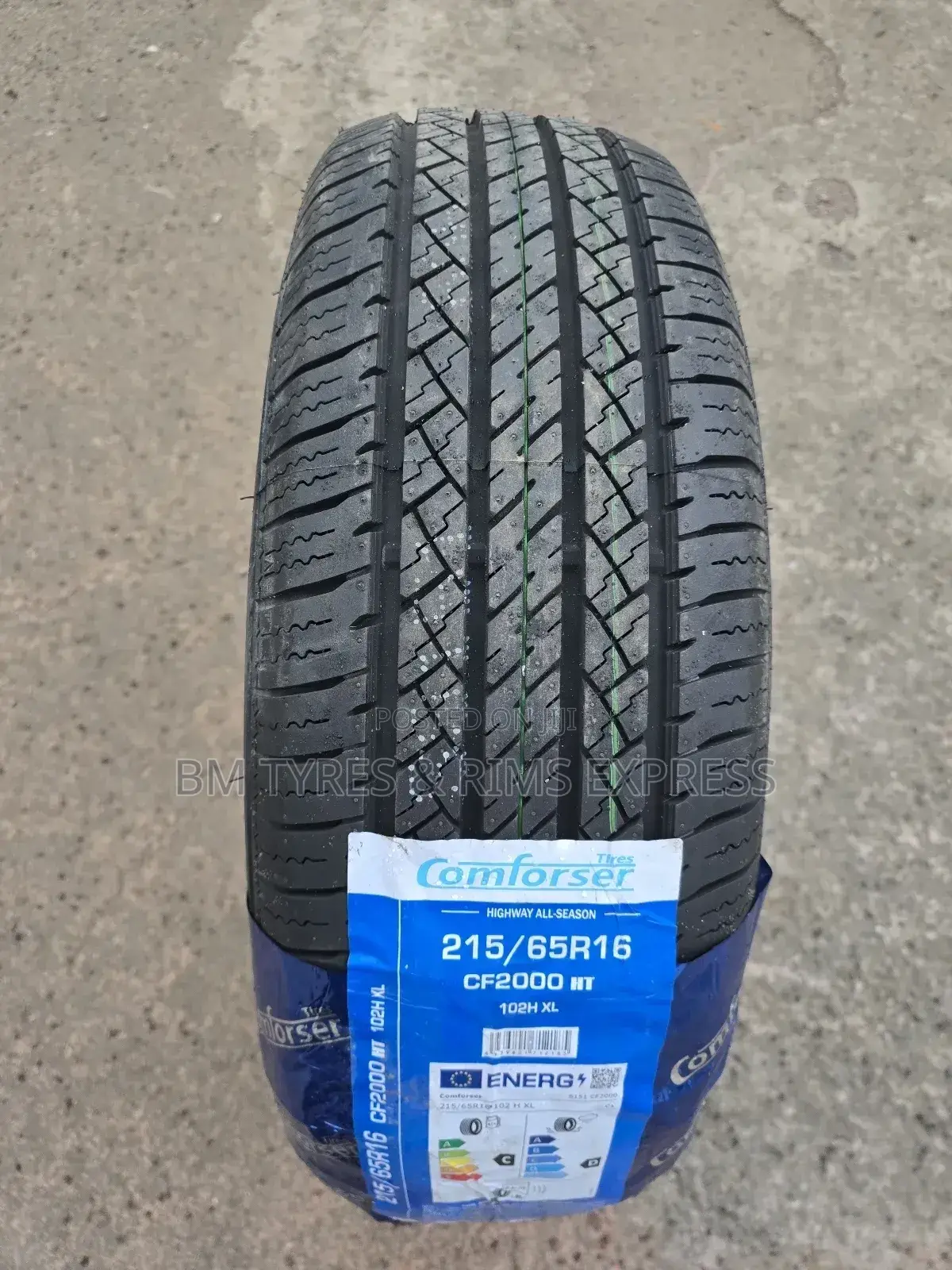 215 /65 R16 Comforser Tyres (Highway)