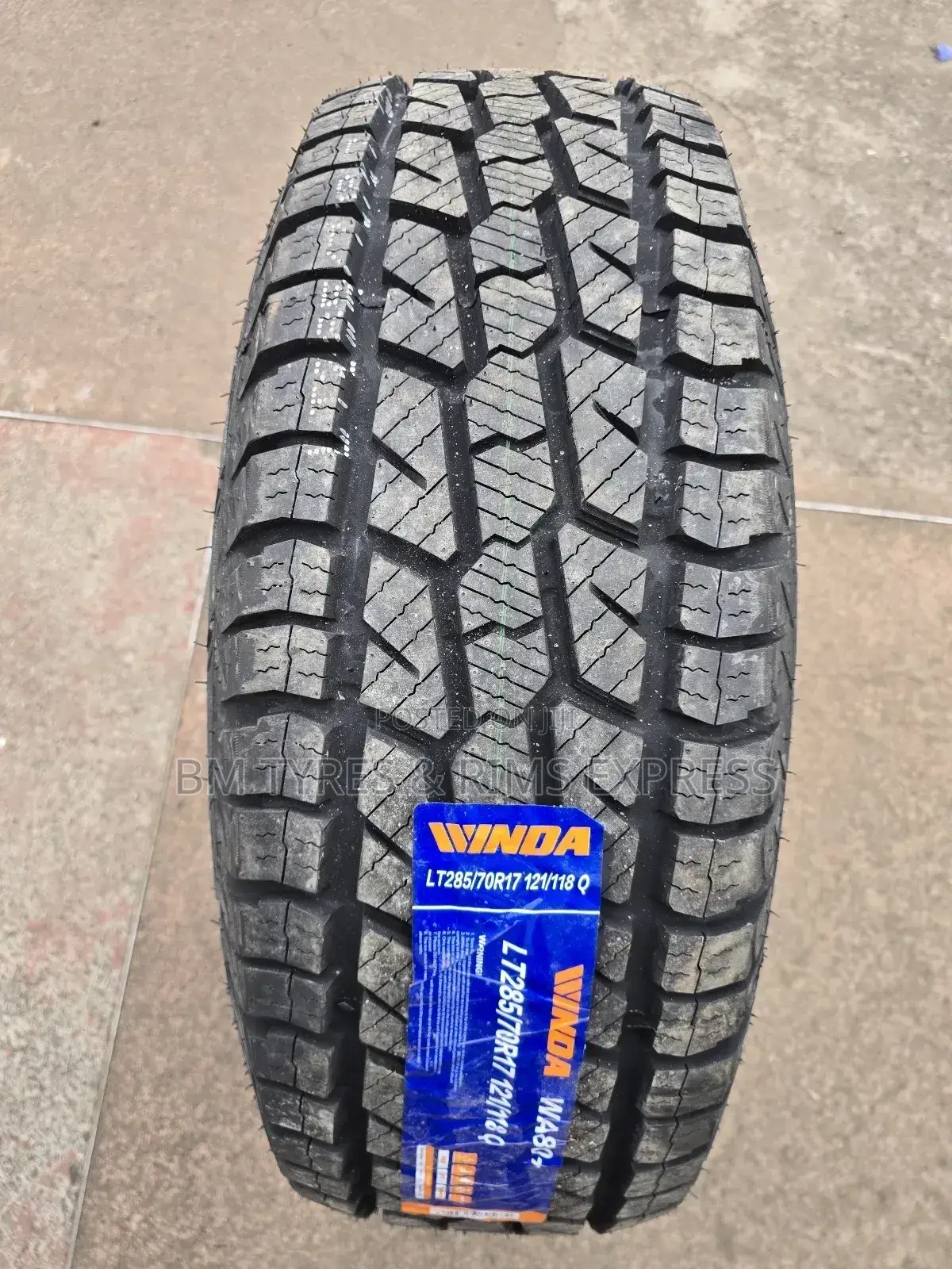 285 /70 R17 Winda Tyres (All Terrein) Commercial.