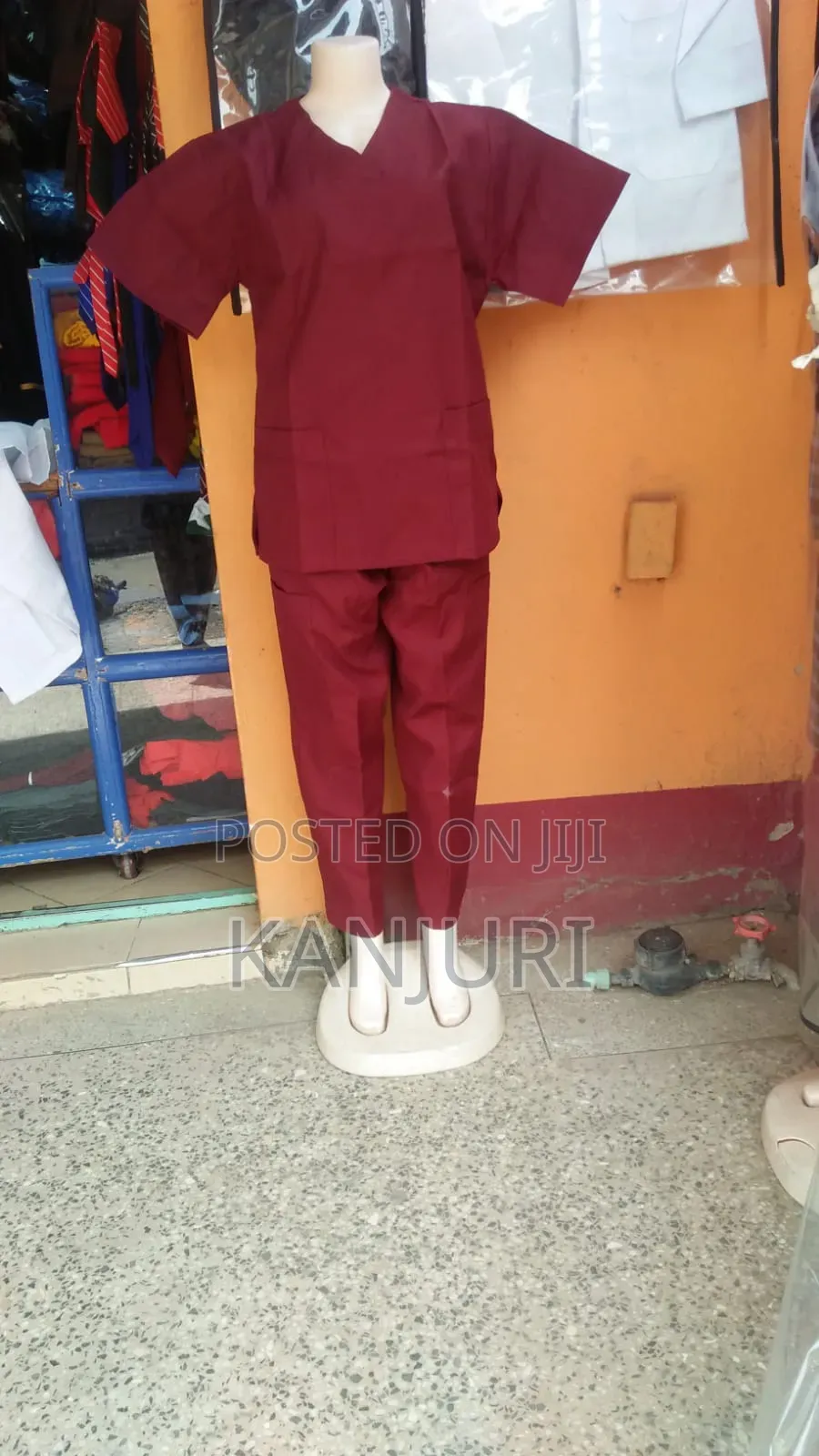 Maroon Scrubs