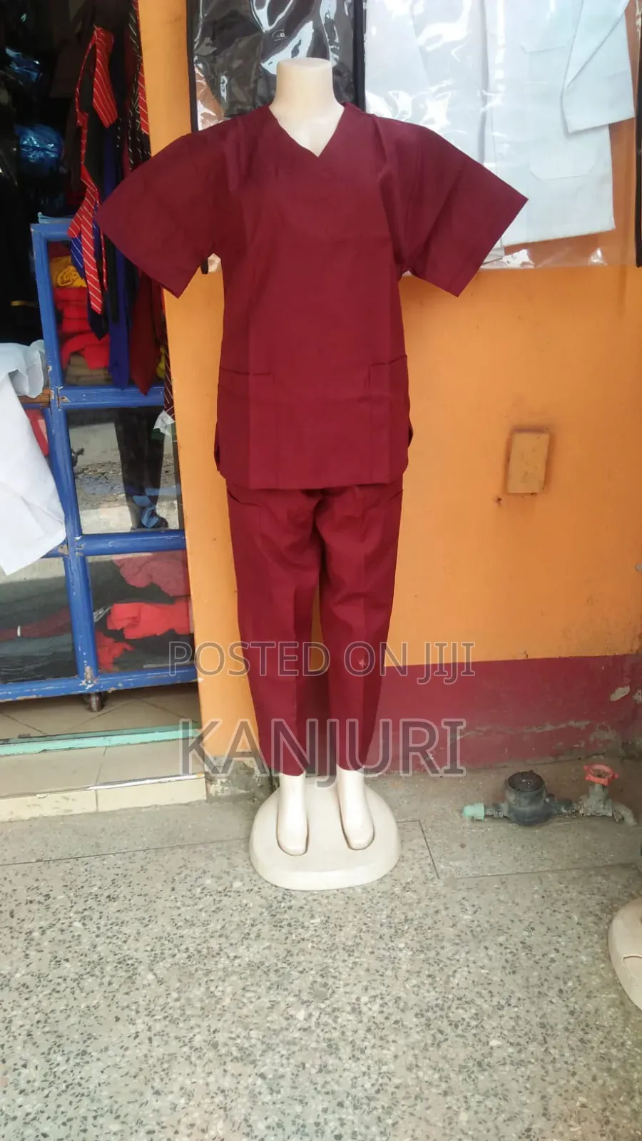 Maroon Scrubs